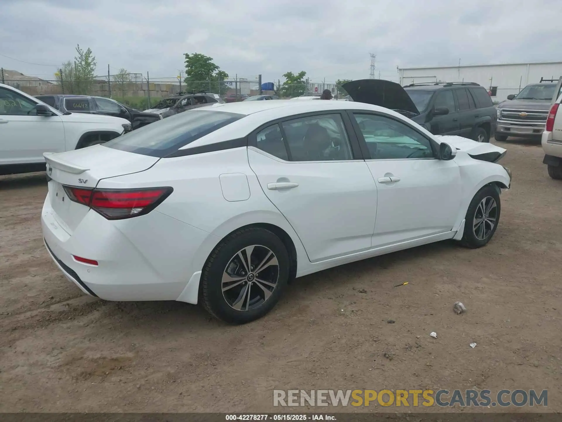 4 Фотография поврежденного автомобиля 3N1AB8CV2MY264419 NISSAN SENTRA 2021