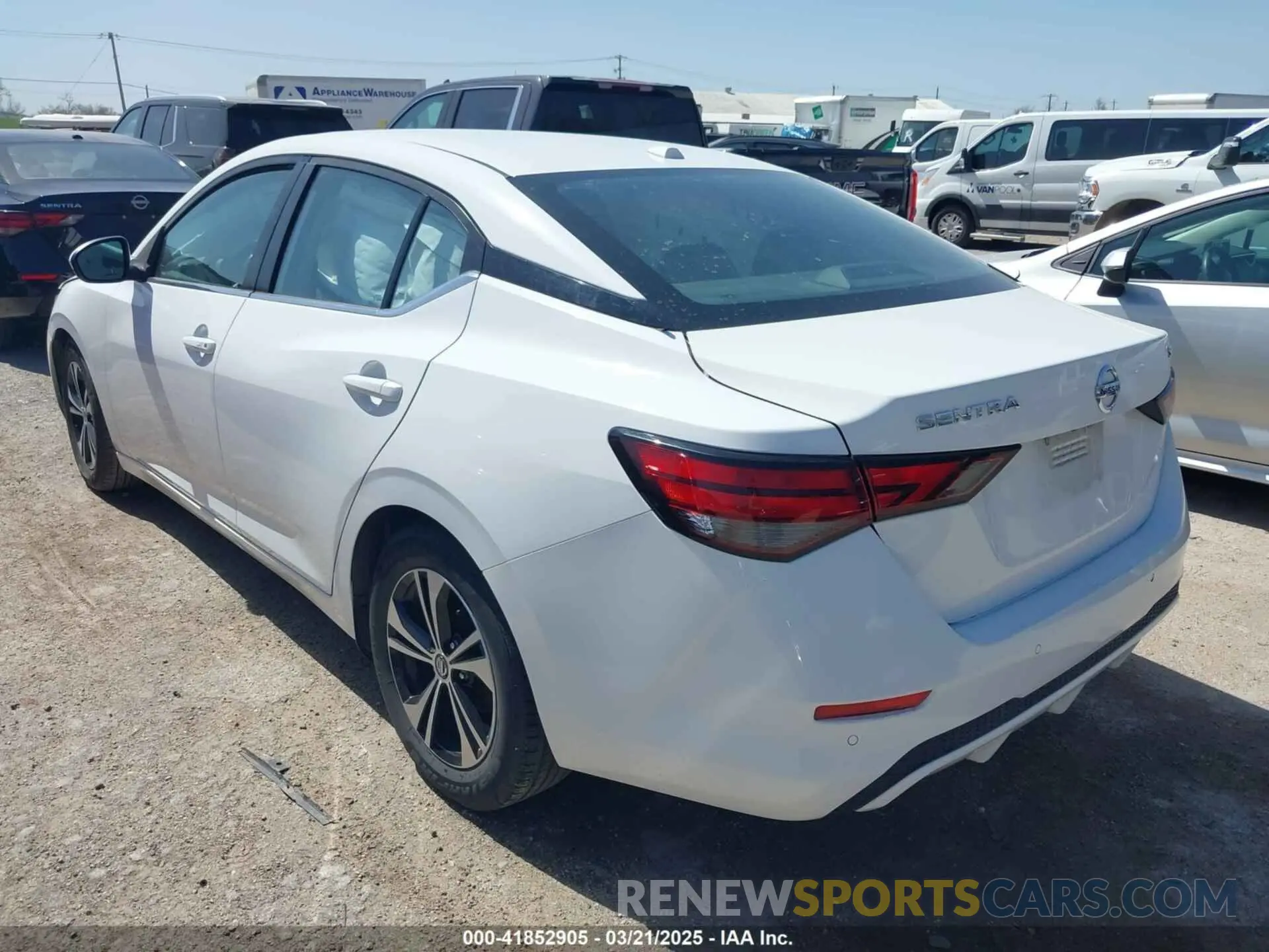 3 Фотография поврежденного автомобиля 3N1AB8CV2MY280684 NISSAN SENTRA 2021