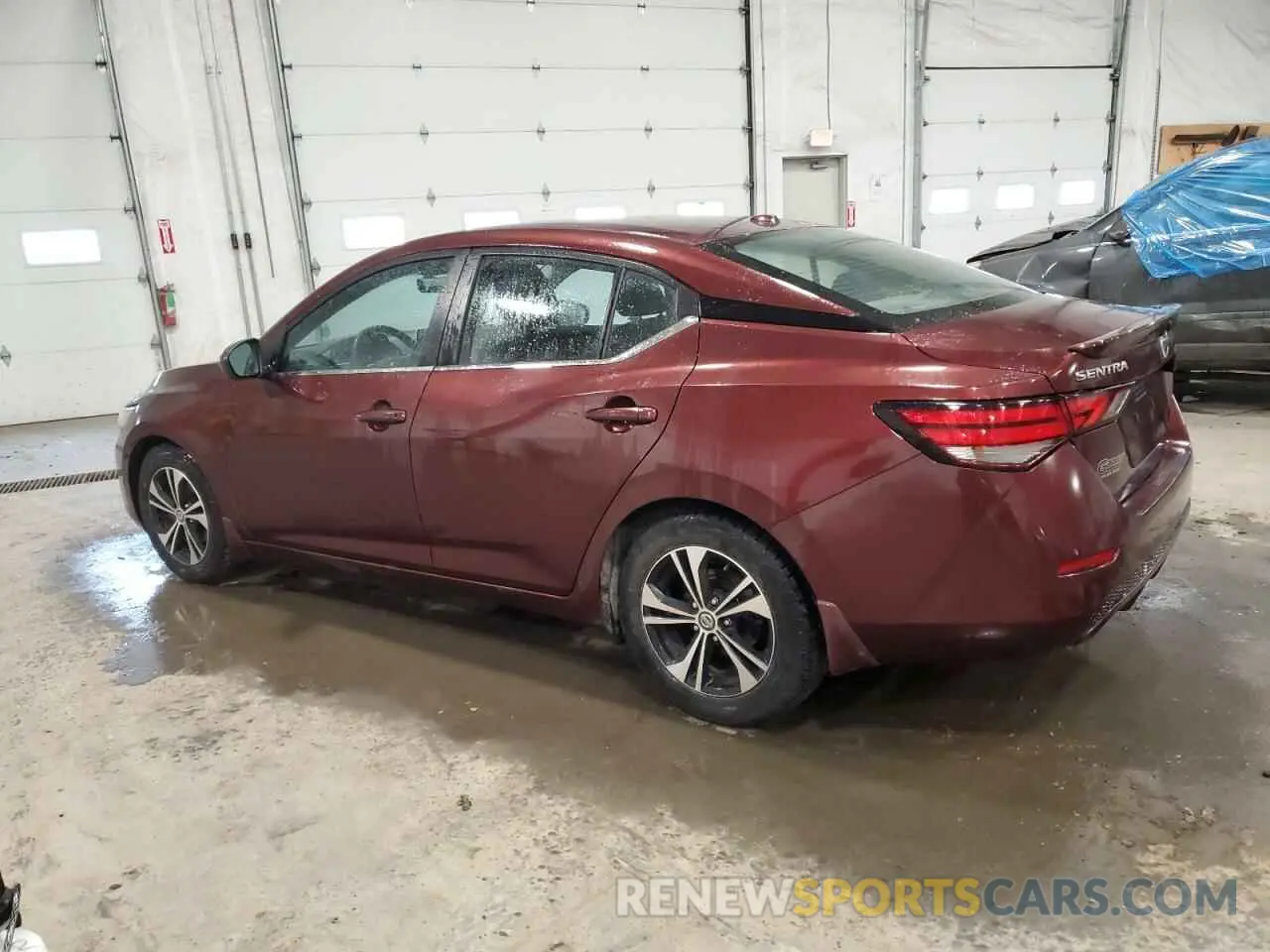 2 Photograph of a damaged car 3N1AB8CV2MY283326 NISSAN SENTRA 2021