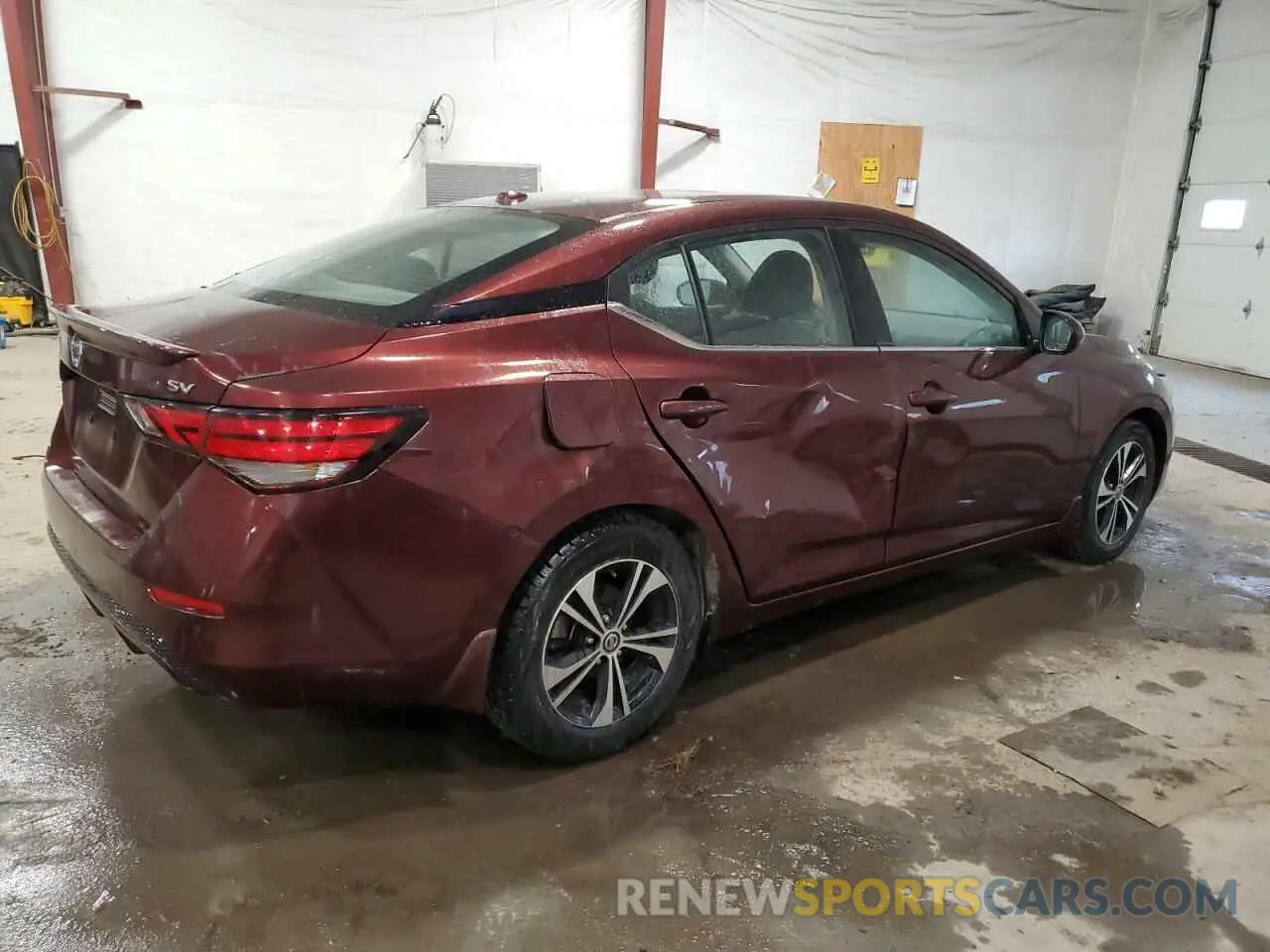 3 Photograph of a damaged car 3N1AB8CV2MY283326 NISSAN SENTRA 2021