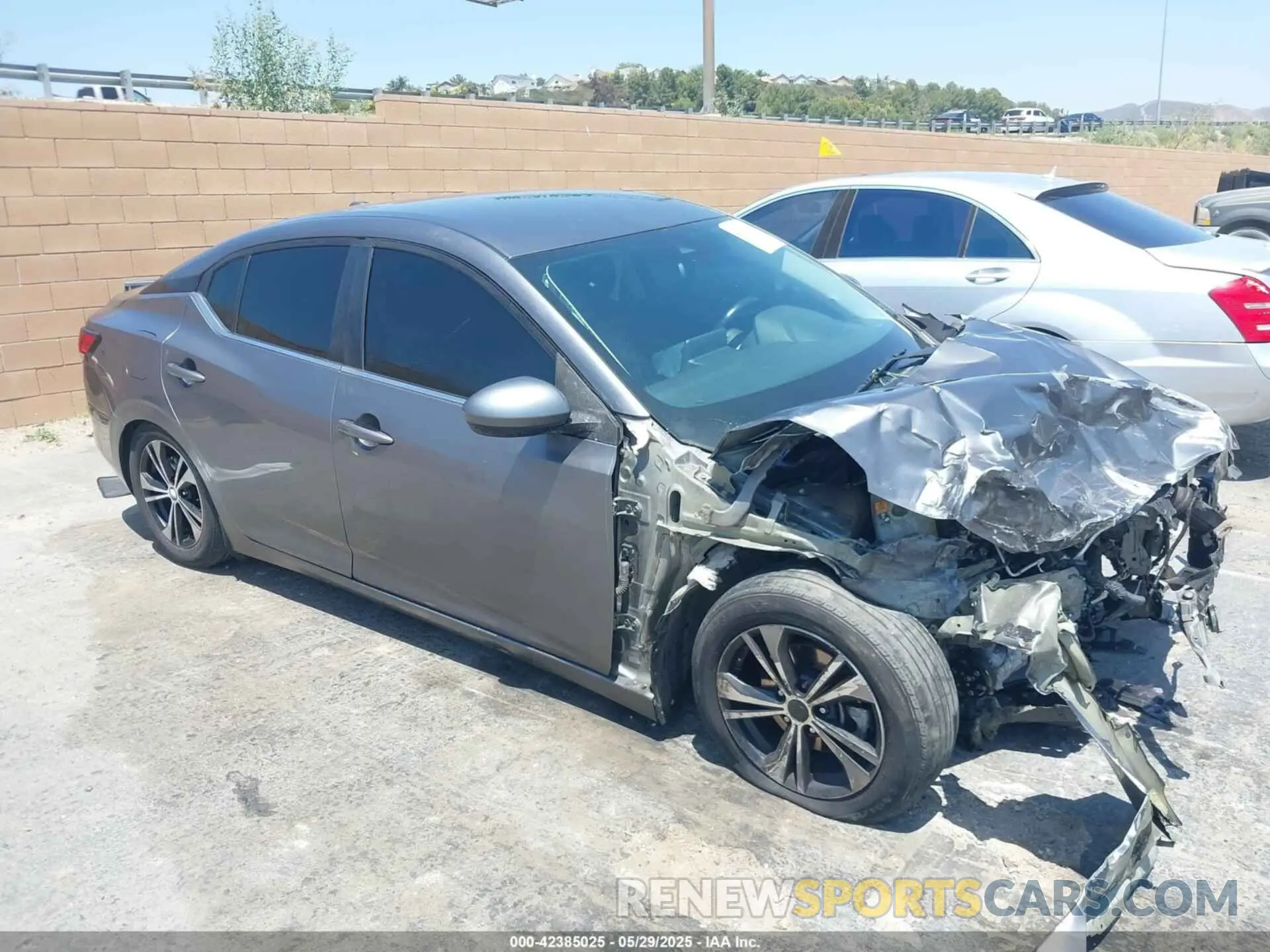 1 Фотография поврежденного автомобиля 3N1AB8CV2MY283522 NISSAN SENTRA 2021