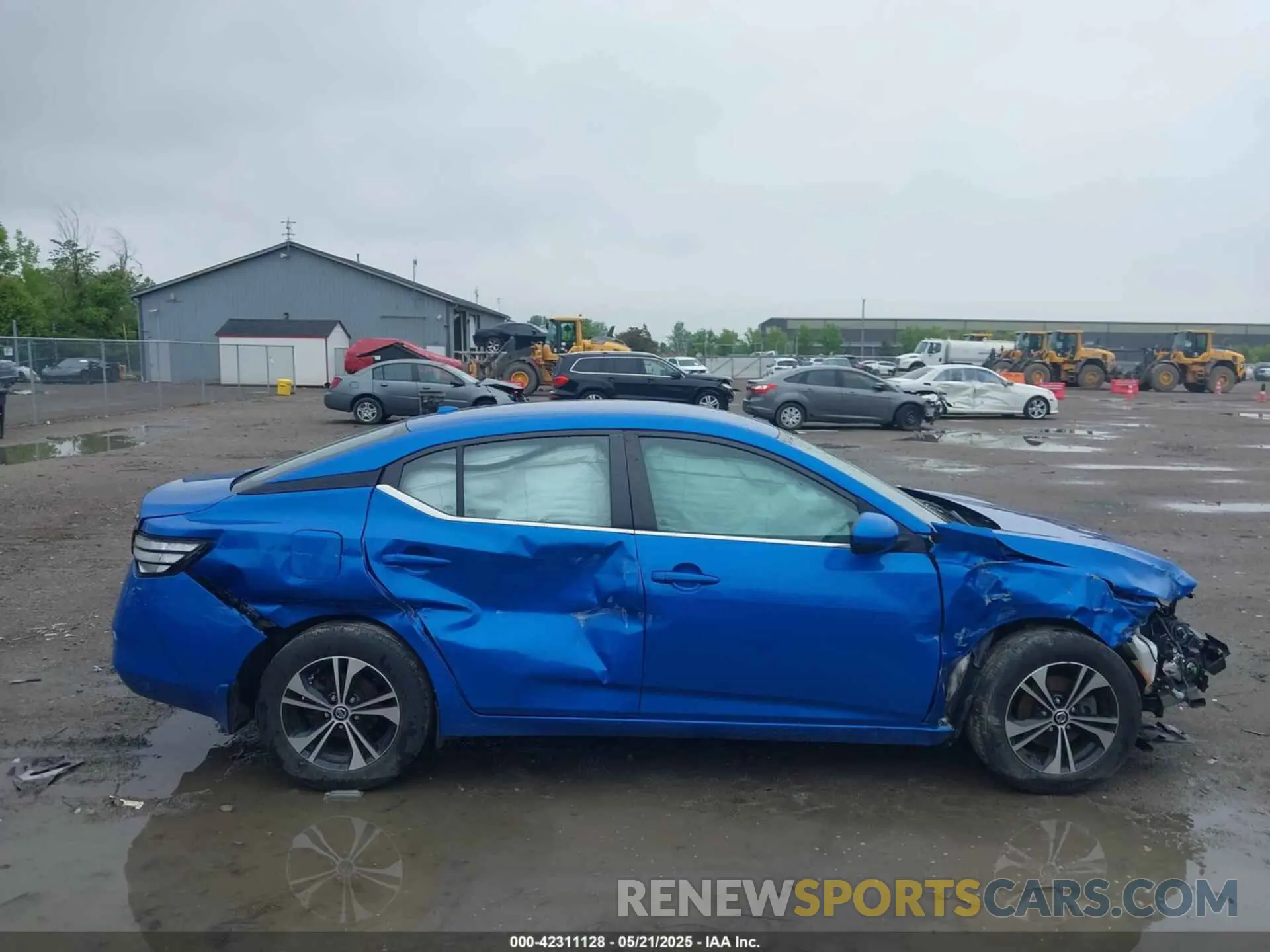 14 Photograph of a damaged car 3N1AB8CV2MY284931 NISSAN SENTRA 2021