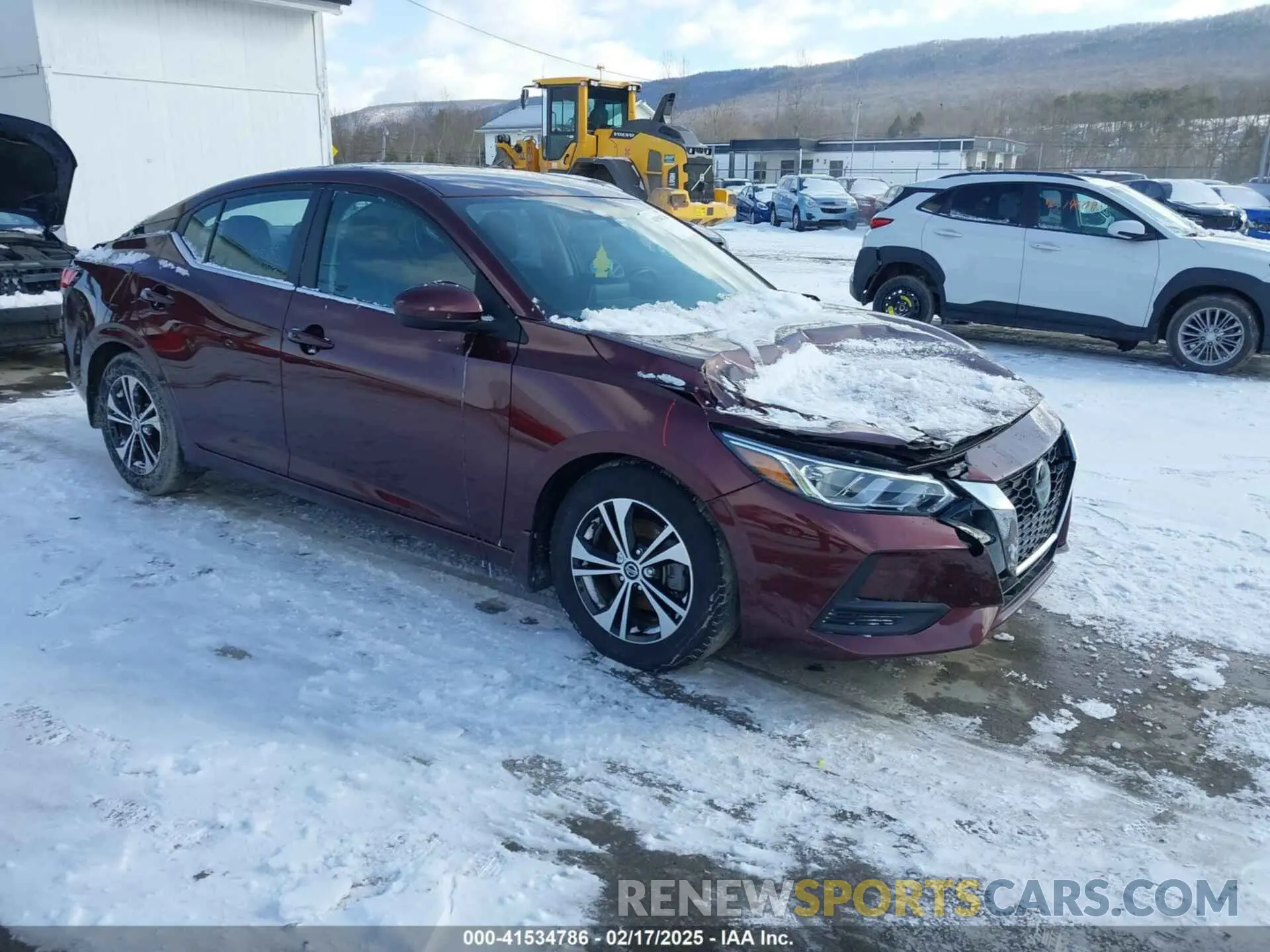 1 Photograph of a damaged car 3N1AB8CV2MY290423 NISSAN SENTRA 2021