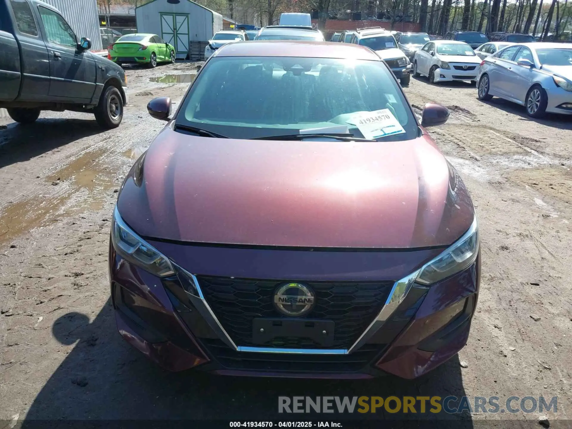 12 Фотография поврежденного автомобиля 3N1AB8CV2MY294830 NISSAN SENTRA 2021