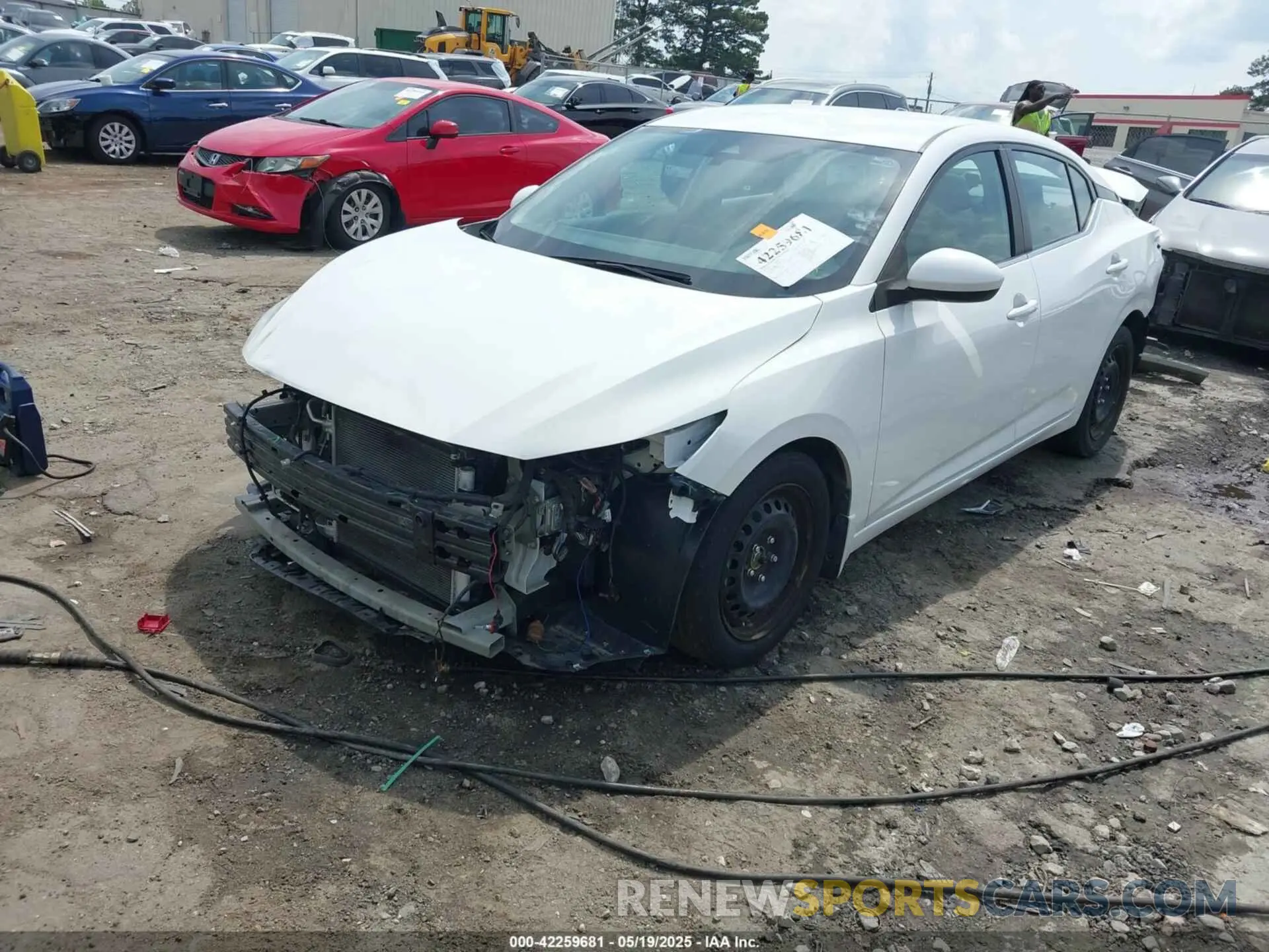 2 Photograph of a damaged car 3N1AB8CV2MY301677 NISSAN SENTRA 2021