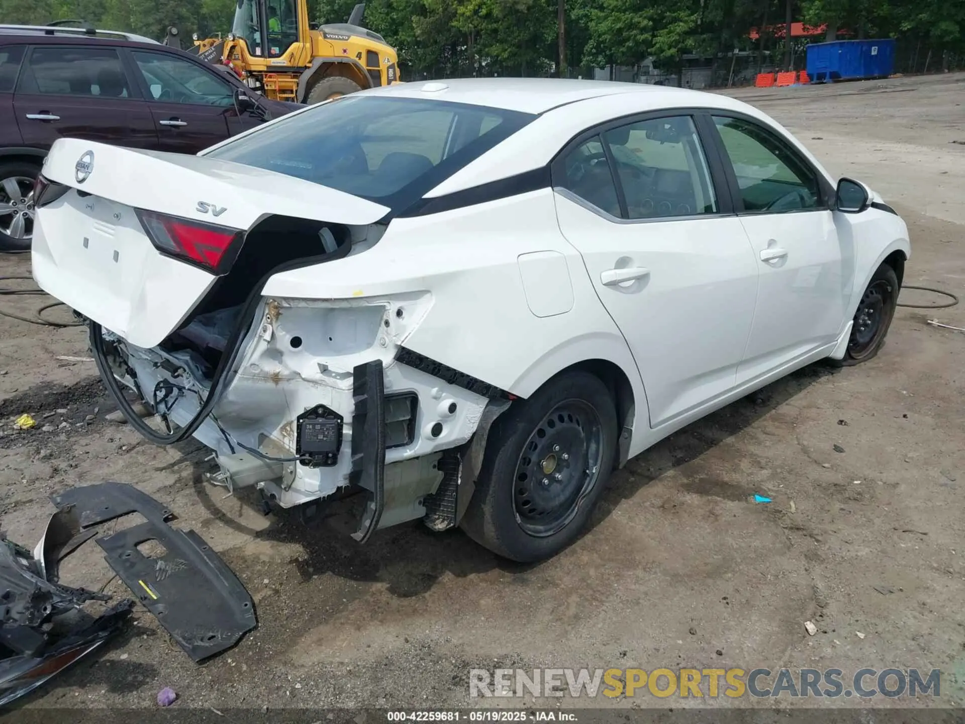 4 Photograph of a damaged car 3N1AB8CV2MY301677 NISSAN SENTRA 2021