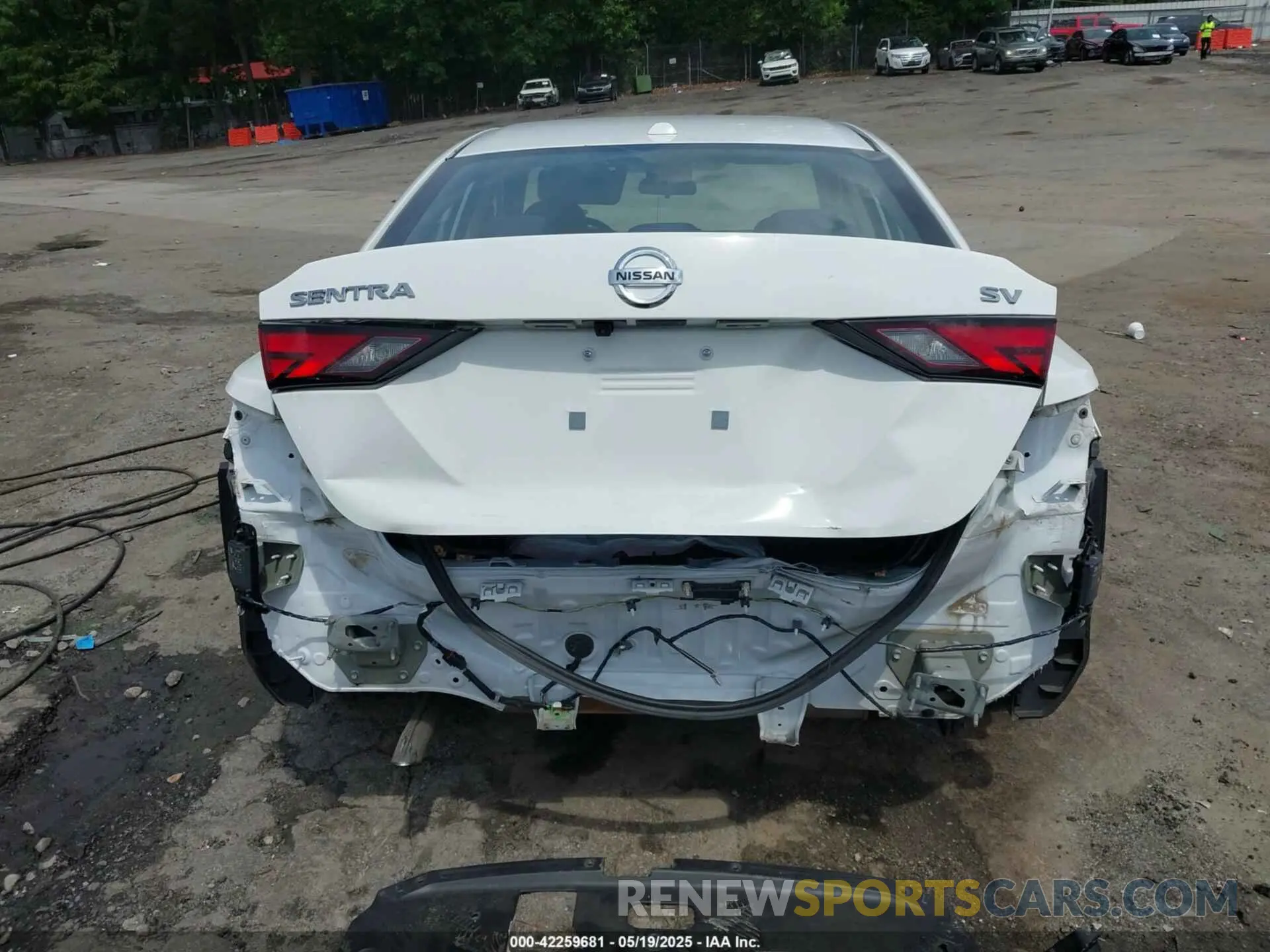 6 Photograph of a damaged car 3N1AB8CV2MY301677 NISSAN SENTRA 2021