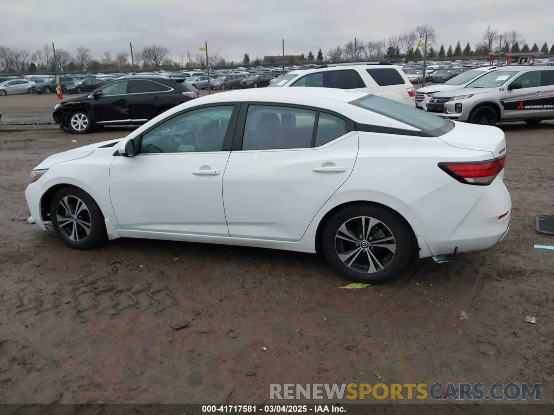 14 Фотография поврежденного автомобиля 3N1AB8CV2MY306555 NISSAN SENTRA 2021