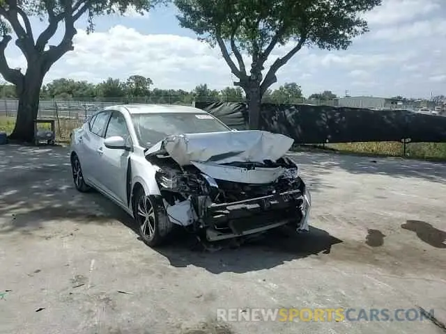 13 Photograph of a damaged car 3N1AB8CV2MY310461 NISSAN SENTRA 2021