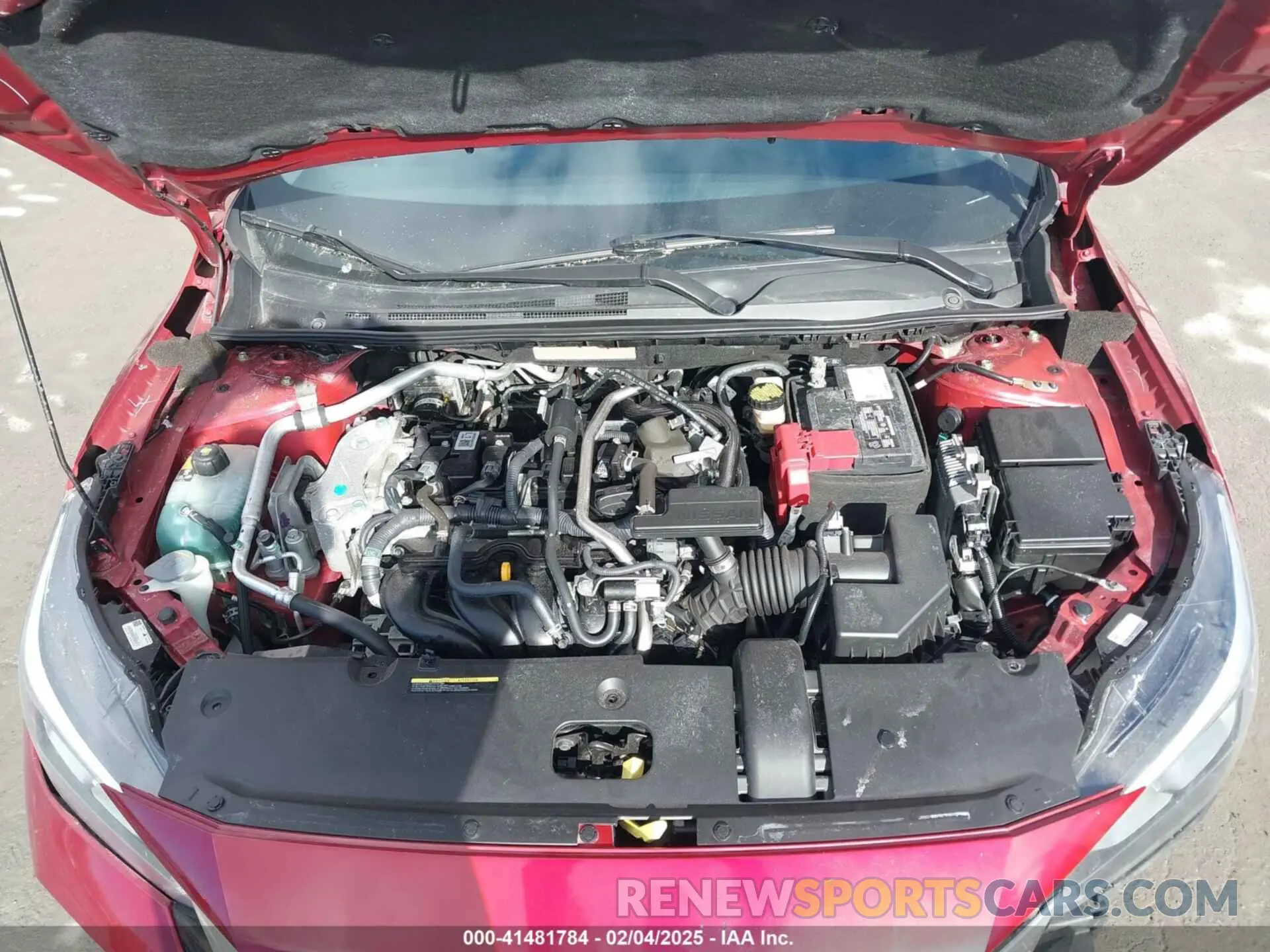 10 Photograph of a damaged car 3N1AB8CV2MY316583 NISSAN SENTRA 2021