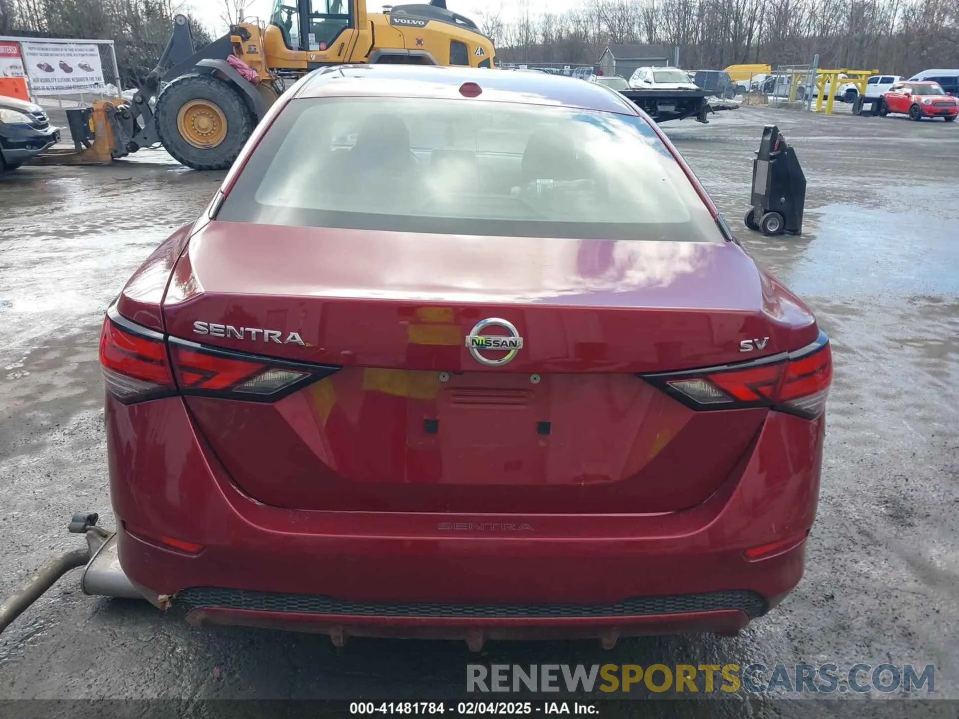 16 Photograph of a damaged car 3N1AB8CV2MY316583 NISSAN SENTRA 2021
