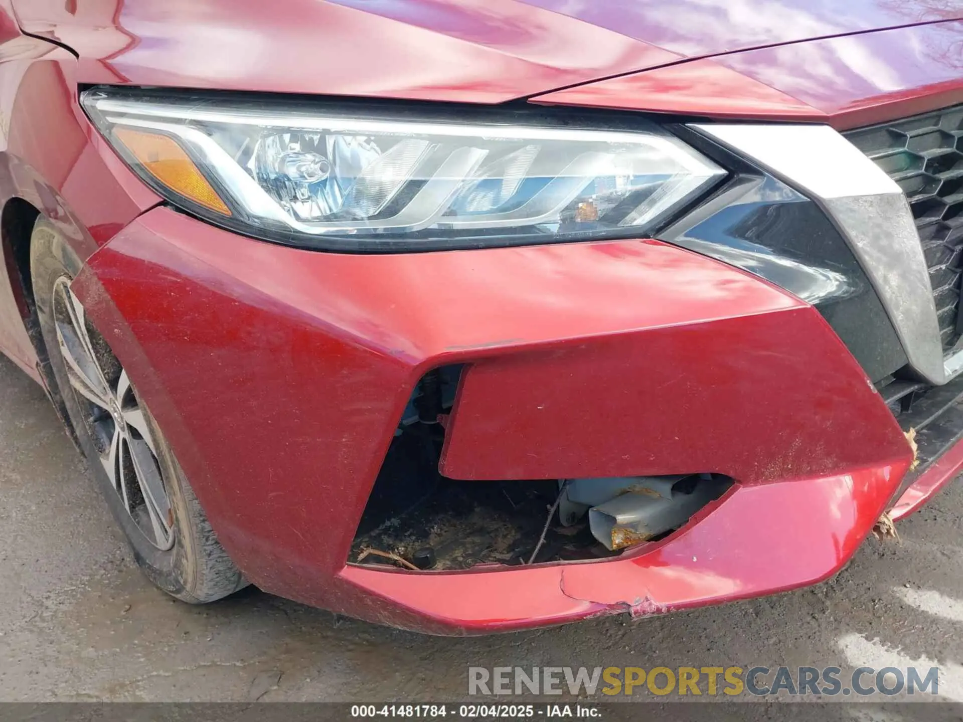 17 Photograph of a damaged car 3N1AB8CV2MY316583 NISSAN SENTRA 2021