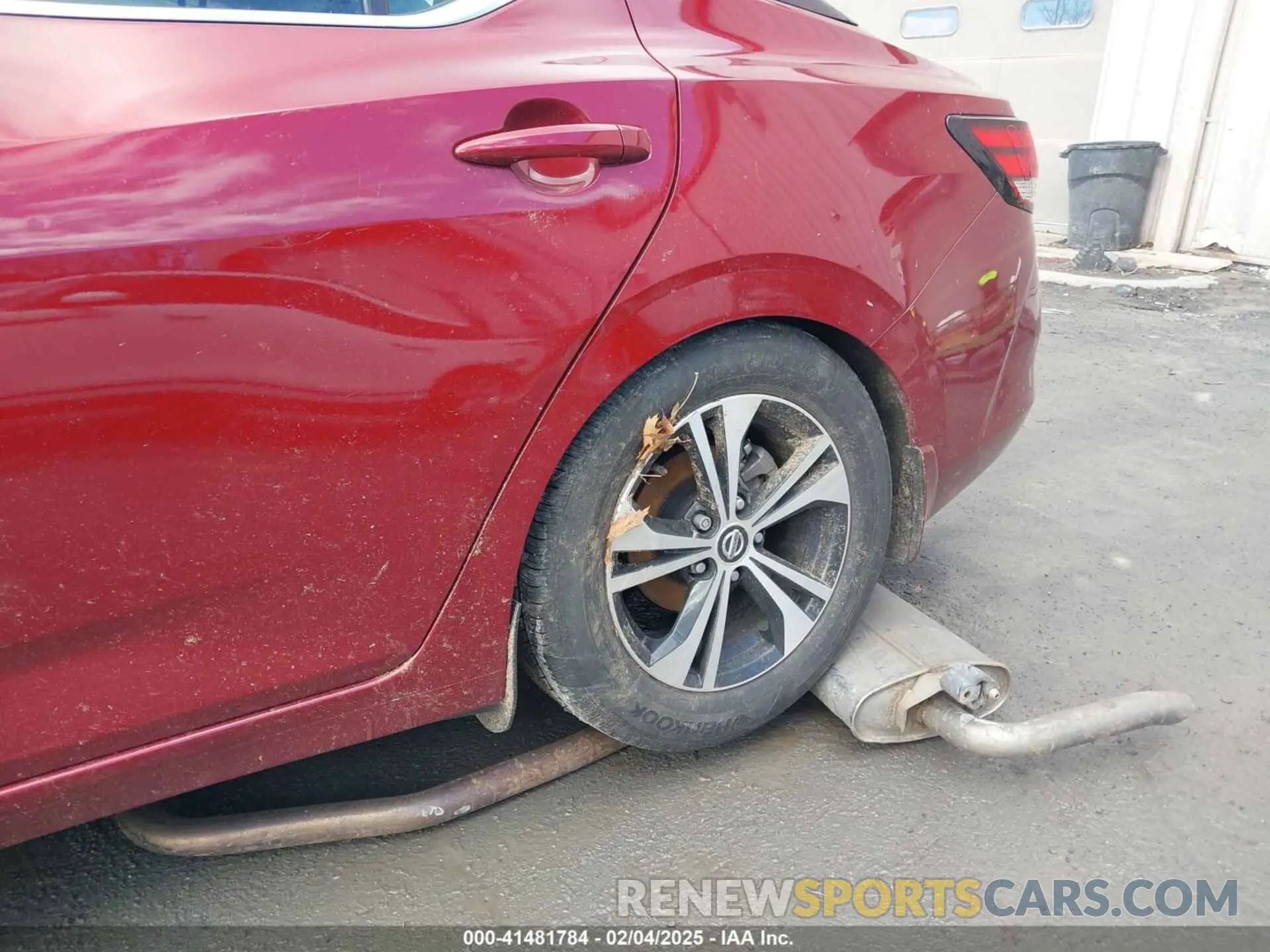 19 Photograph of a damaged car 3N1AB8CV2MY316583 NISSAN SENTRA 2021