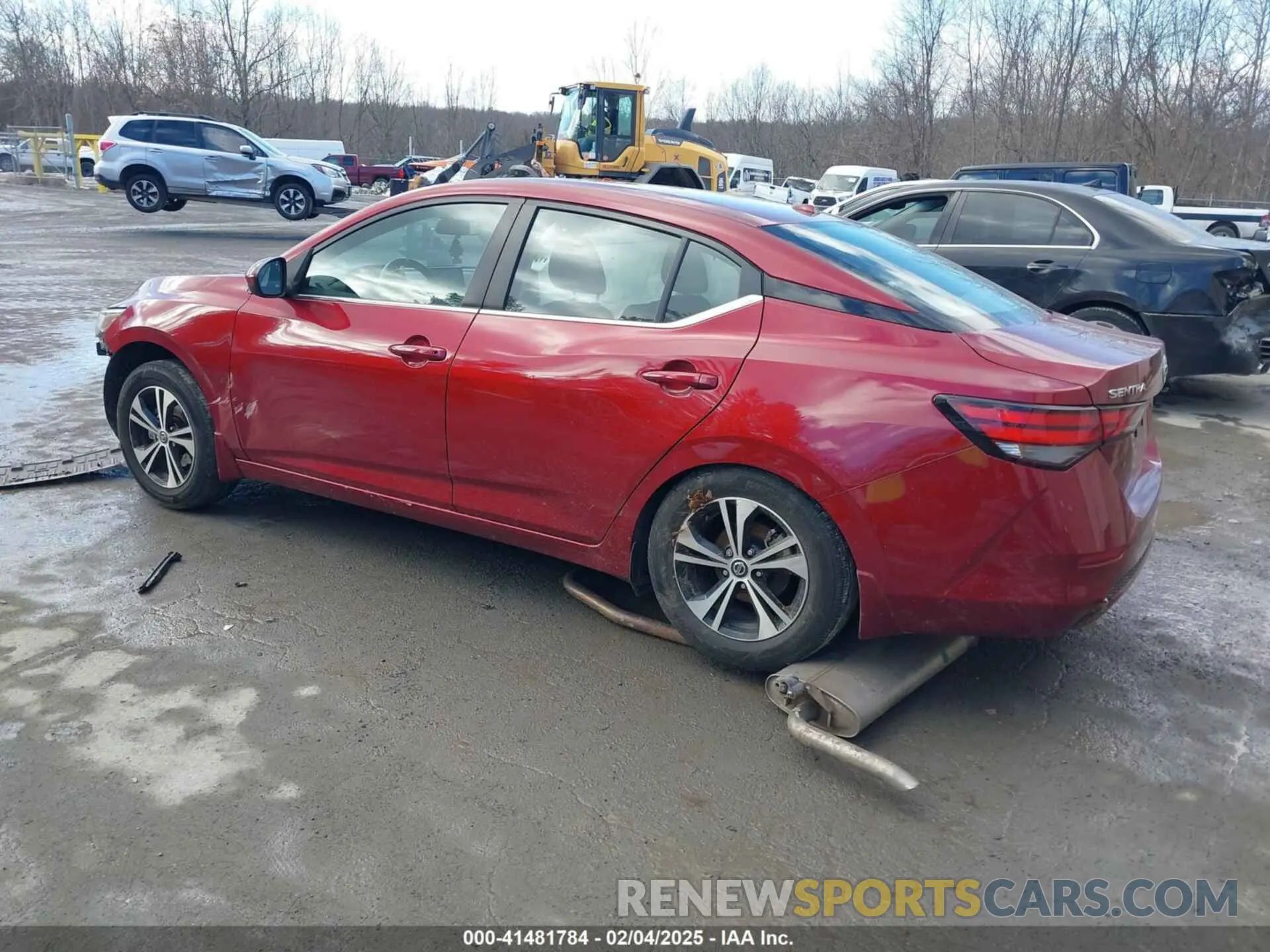 3 Photograph of a damaged car 3N1AB8CV2MY316583 NISSAN SENTRA 2021