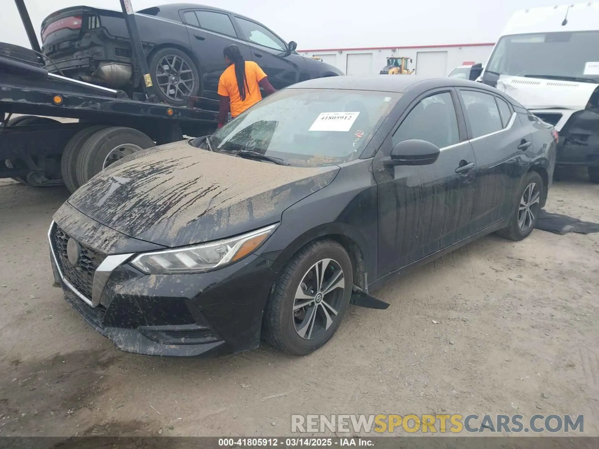 2 Фотография поврежденного автомобиля 3N1AB8CV3MY207209 NISSAN SENTRA 2021