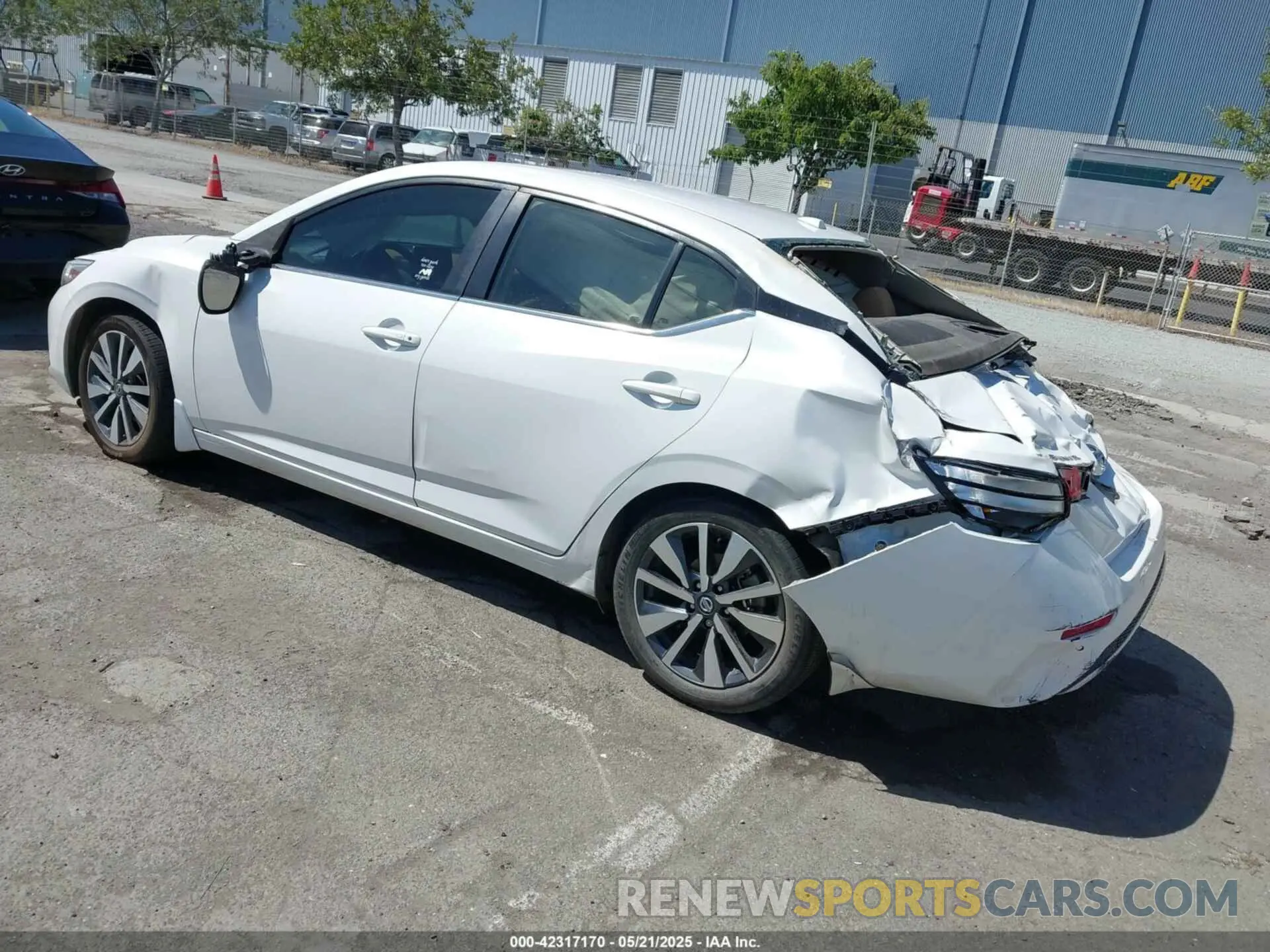 3 Photograph of a damaged car 3N1AB8CV3MY231042 NISSAN SENTRA 2021