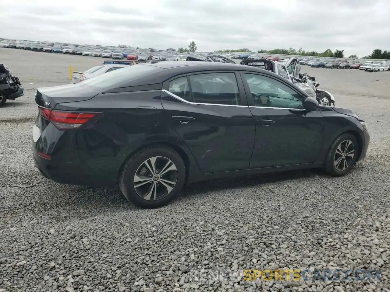 3 Photograph of a damaged car 3N1AB8CV3MY234569 NISSAN SENTRA 2021