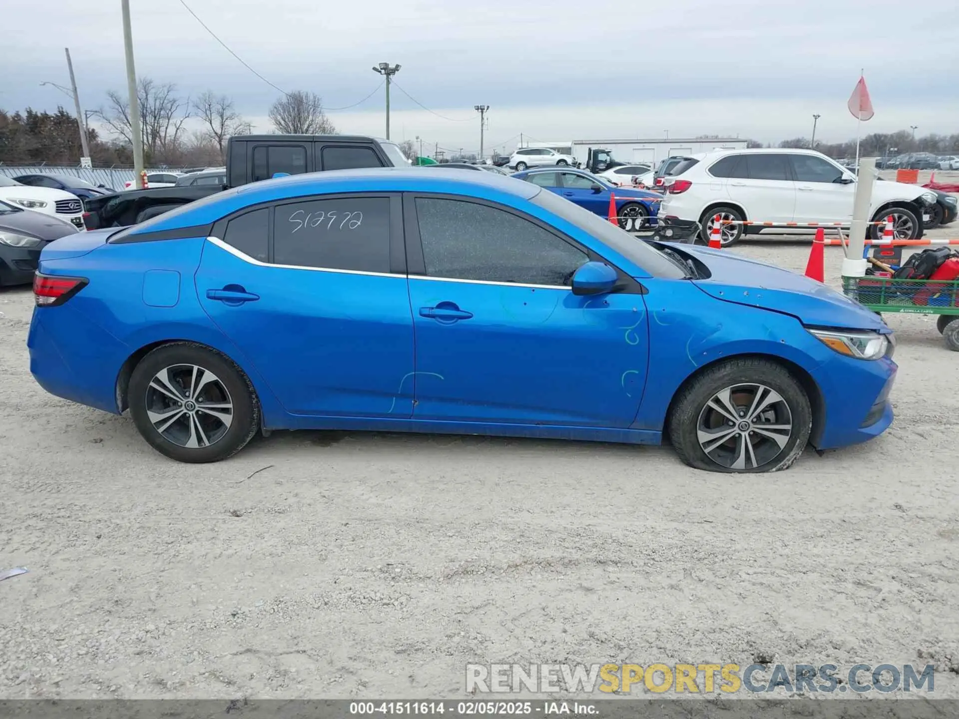 13 Фотография поврежденного автомобиля 3N1AB8CV3MY235916 NISSAN SENTRA 2021