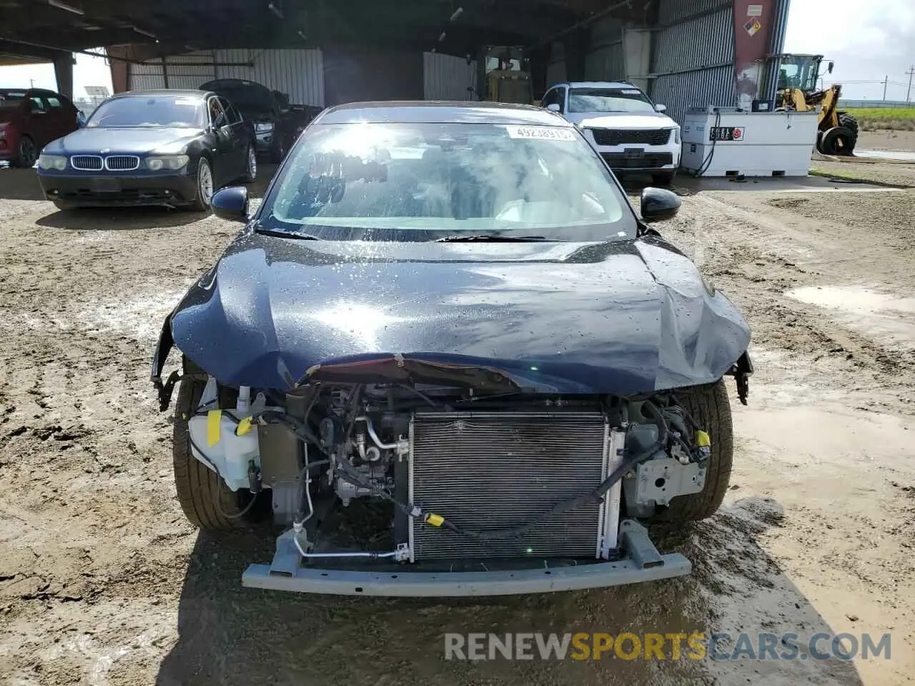 5 Photograph of a damaged car 3N1AB8CV3MY255163 NISSAN SENTRA 2021
