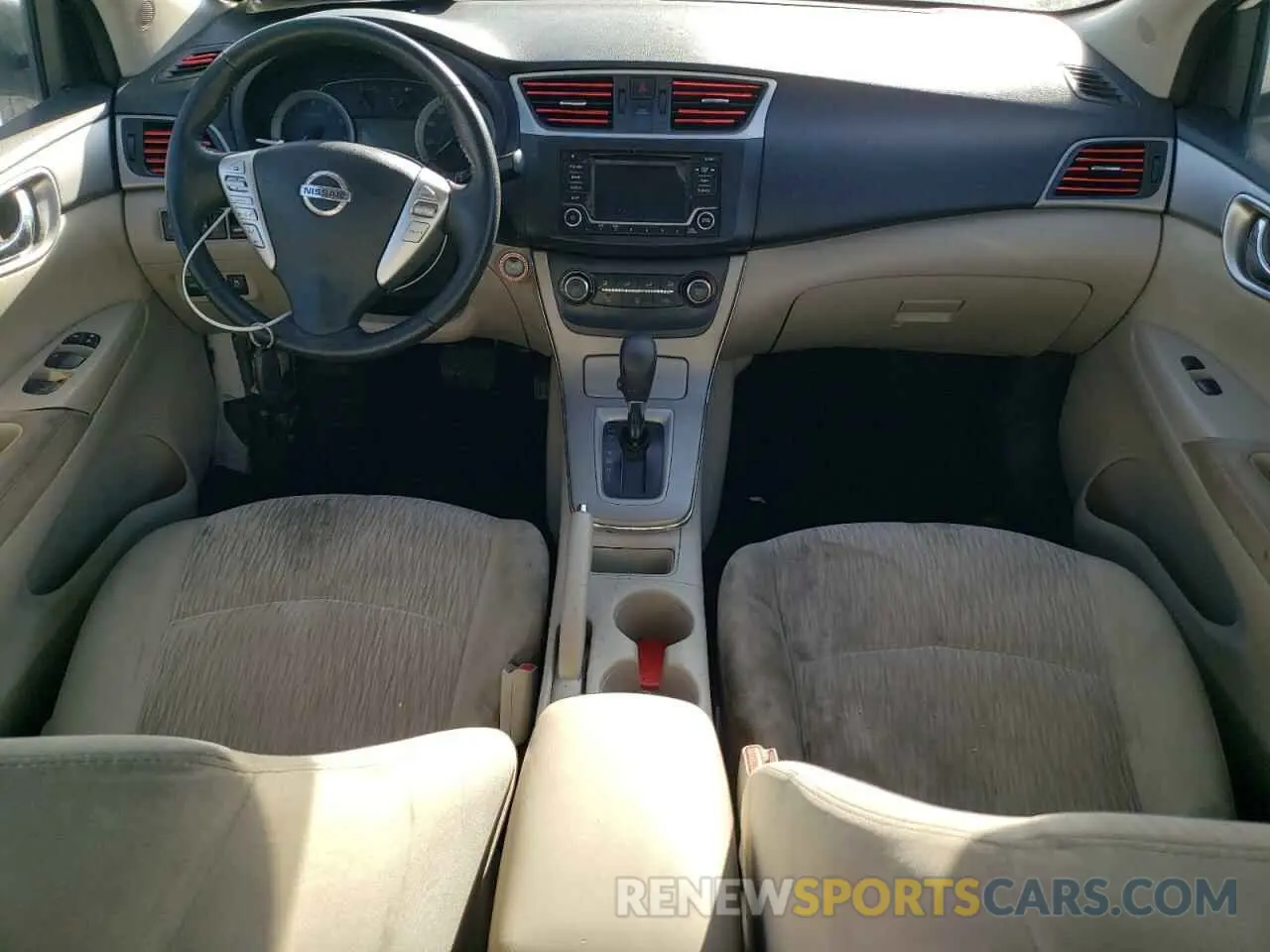 8 Photograph of a damaged car 3N1AB8CV3MY263456 NISSAN SENTRA 2021