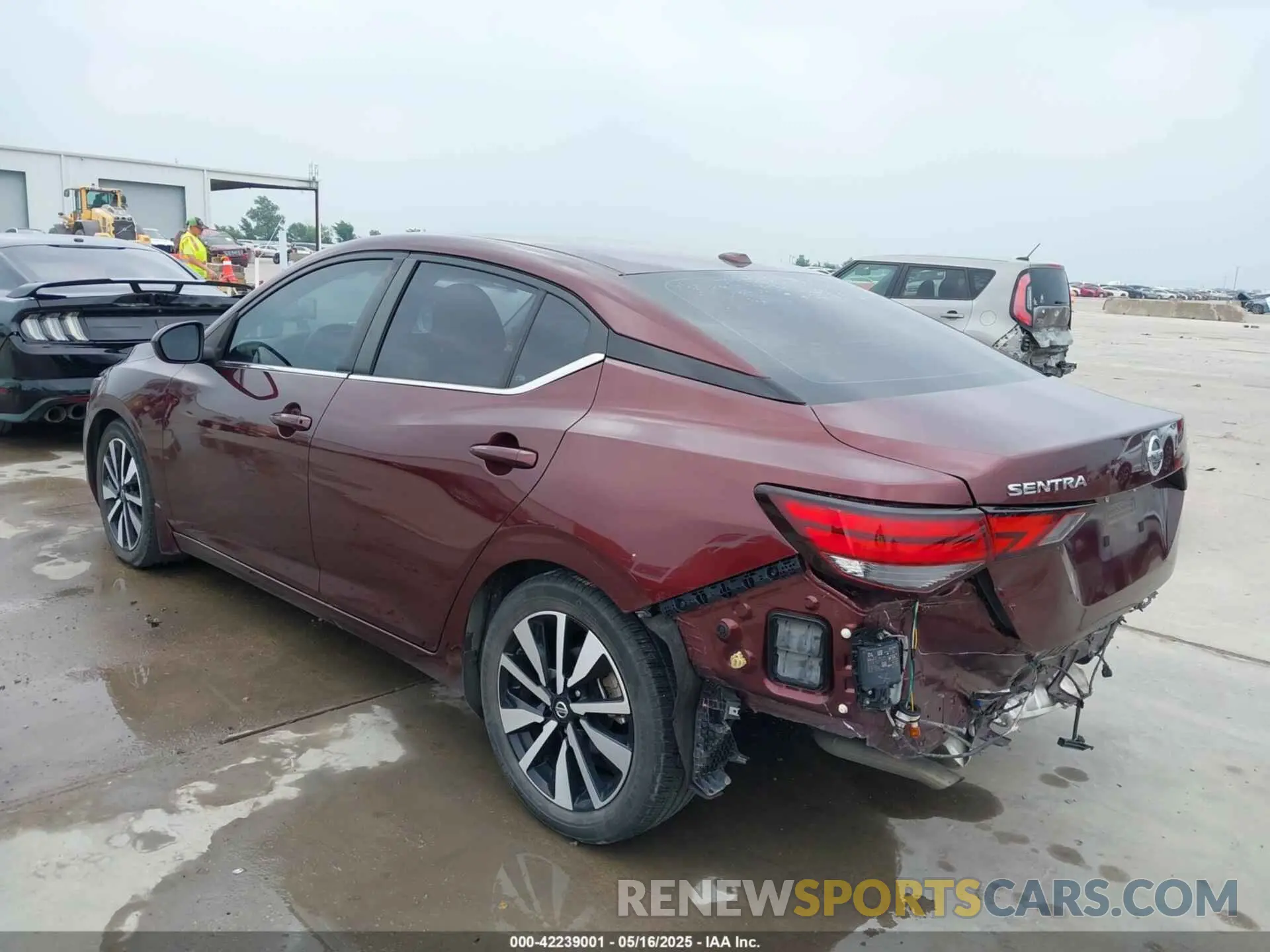 3 Фотография поврежденного автомобиля 3N1AB8CV3MY274814 NISSAN SENTRA 2021