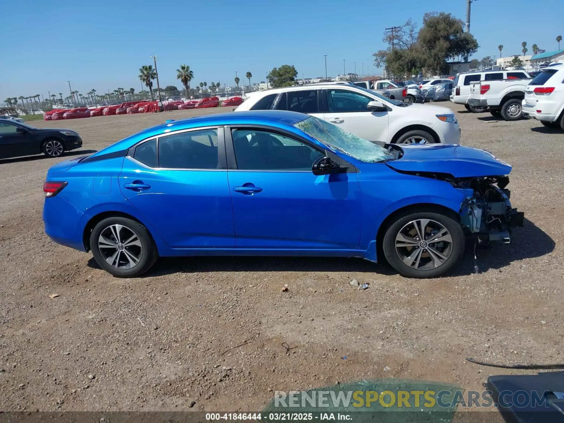14 Photograph of a damaged car 3N1AB8CV3MY276837 NISSAN SENTRA 2021