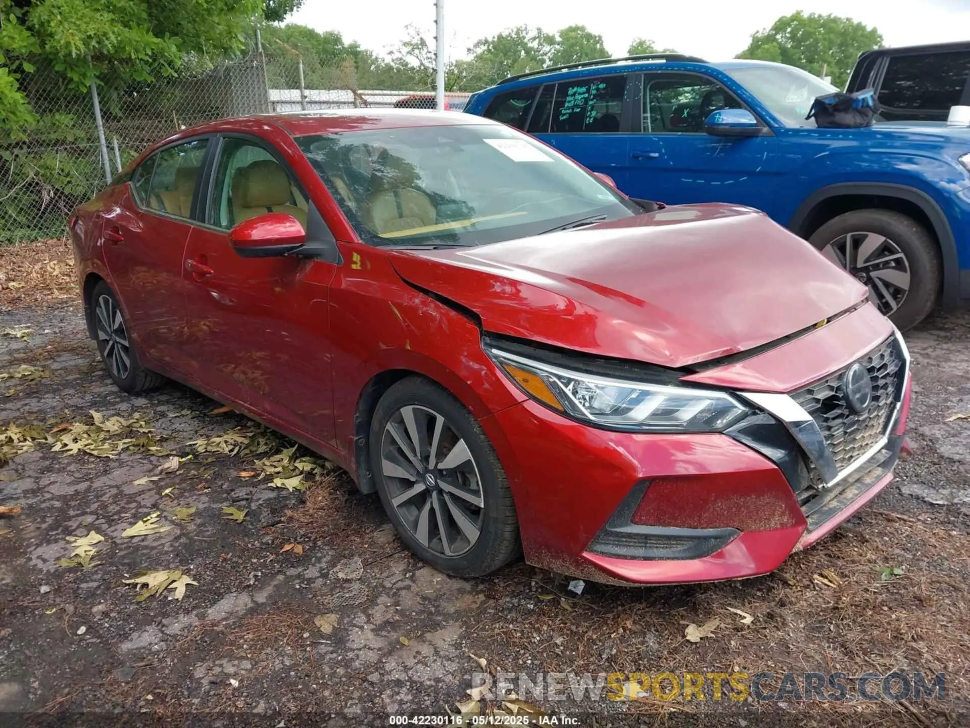 12 Photograph of a damaged car 3N1AB8CV3MY2J2680 NISSAN SENTRA 2021