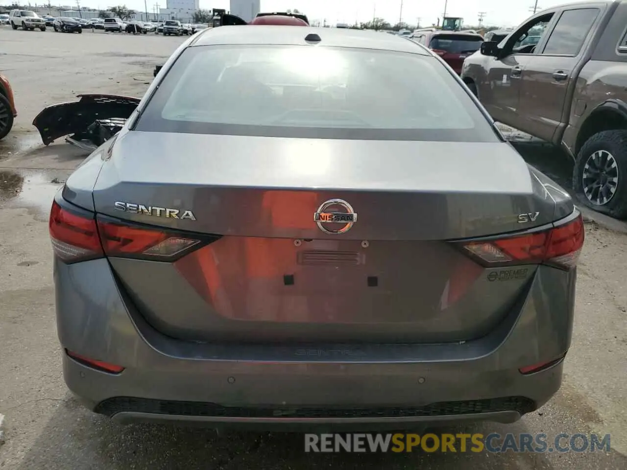 6 Photograph of a damaged car 3N1AB8CV3MY314678 NISSAN SENTRA 2021