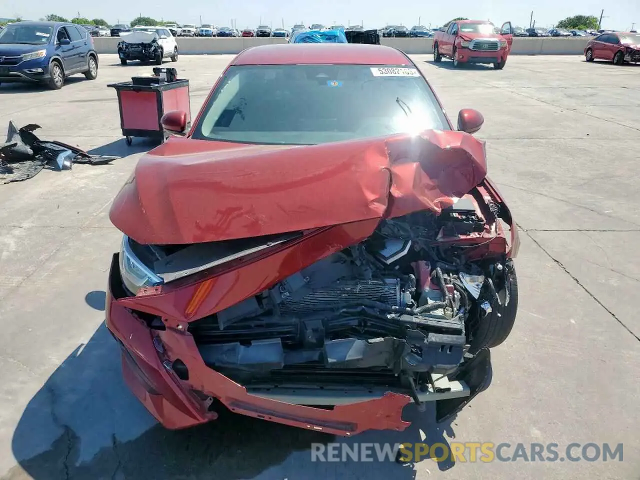5 Фотография поврежденного автомобиля 3N1AB8CV3MY324367 NISSAN SENTRA 2021