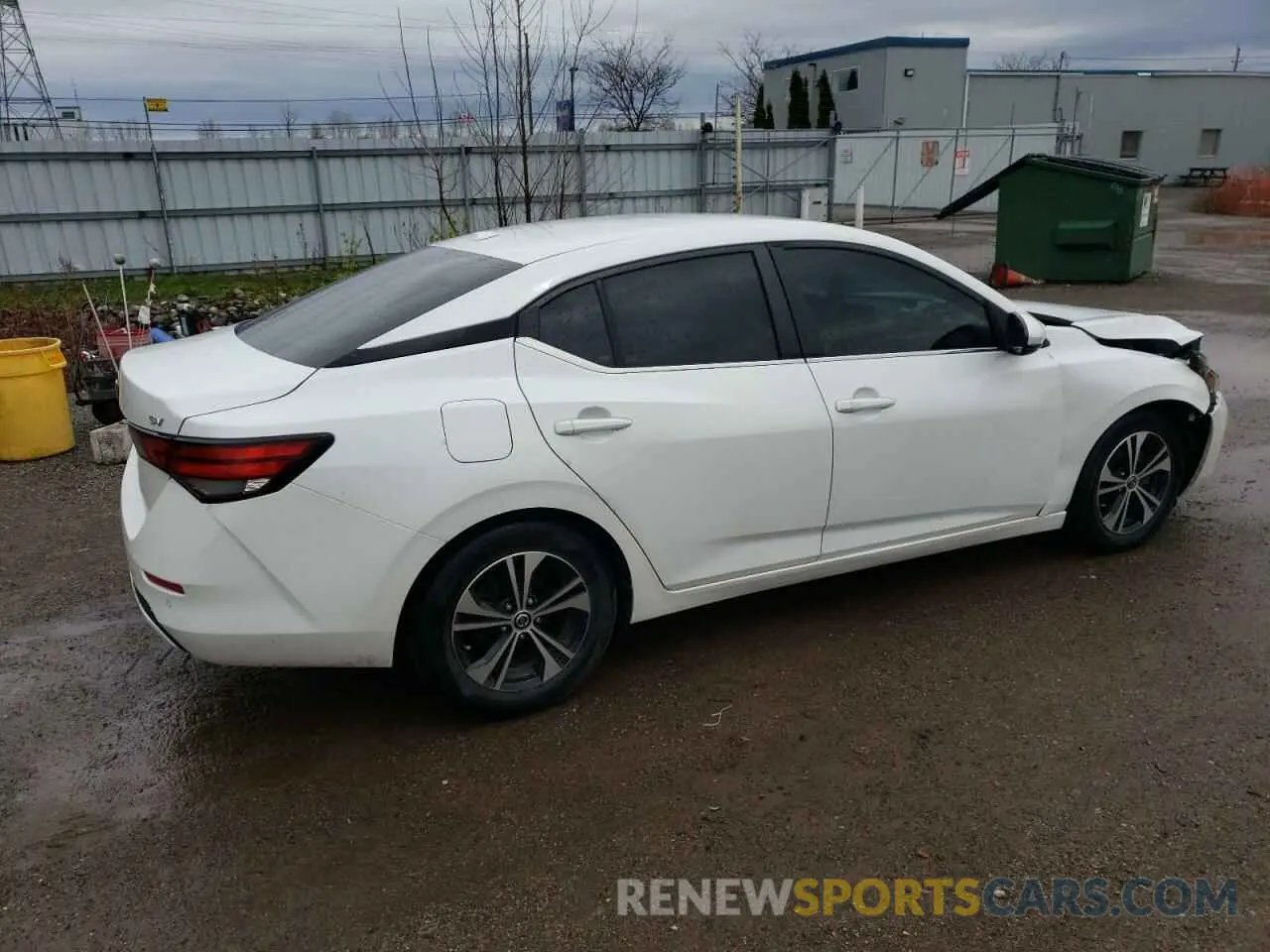 3 Фотография поврежденного автомобиля 3N1AB8CV4MY200737 NISSAN SENTRA 2021
