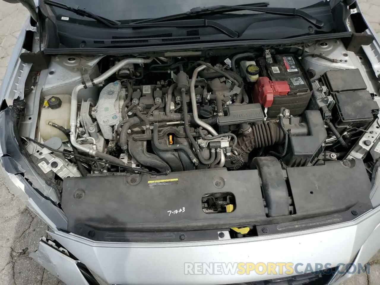 11 Фотография поврежденного автомобиля 3N1AB8CV4MY206067 NISSAN SENTRA 2021