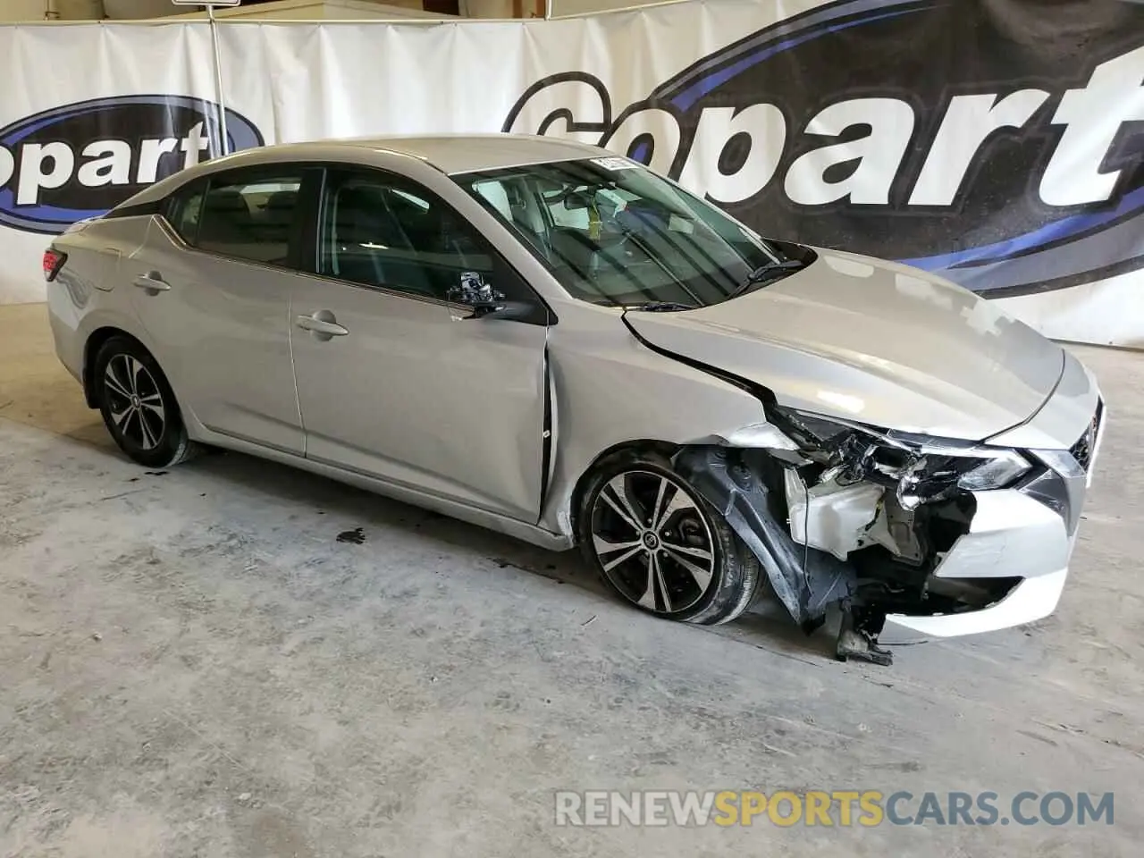 4 Фотография поврежденного автомобиля 3N1AB8CV4MY206067 NISSAN SENTRA 2021