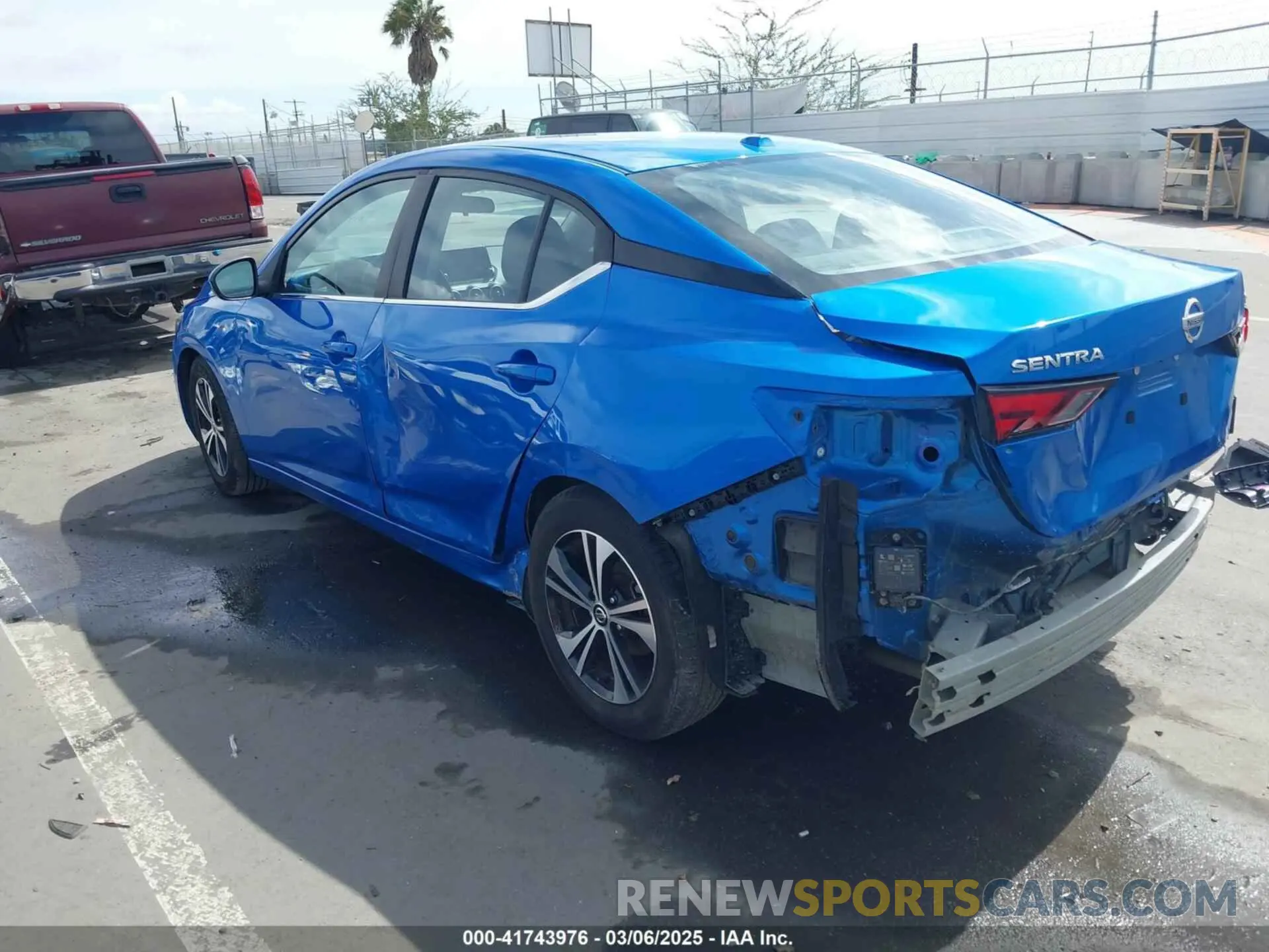 3 Фотография поврежденного автомобиля 3N1AB8CV4MY223614 NISSAN SENTRA 2021
