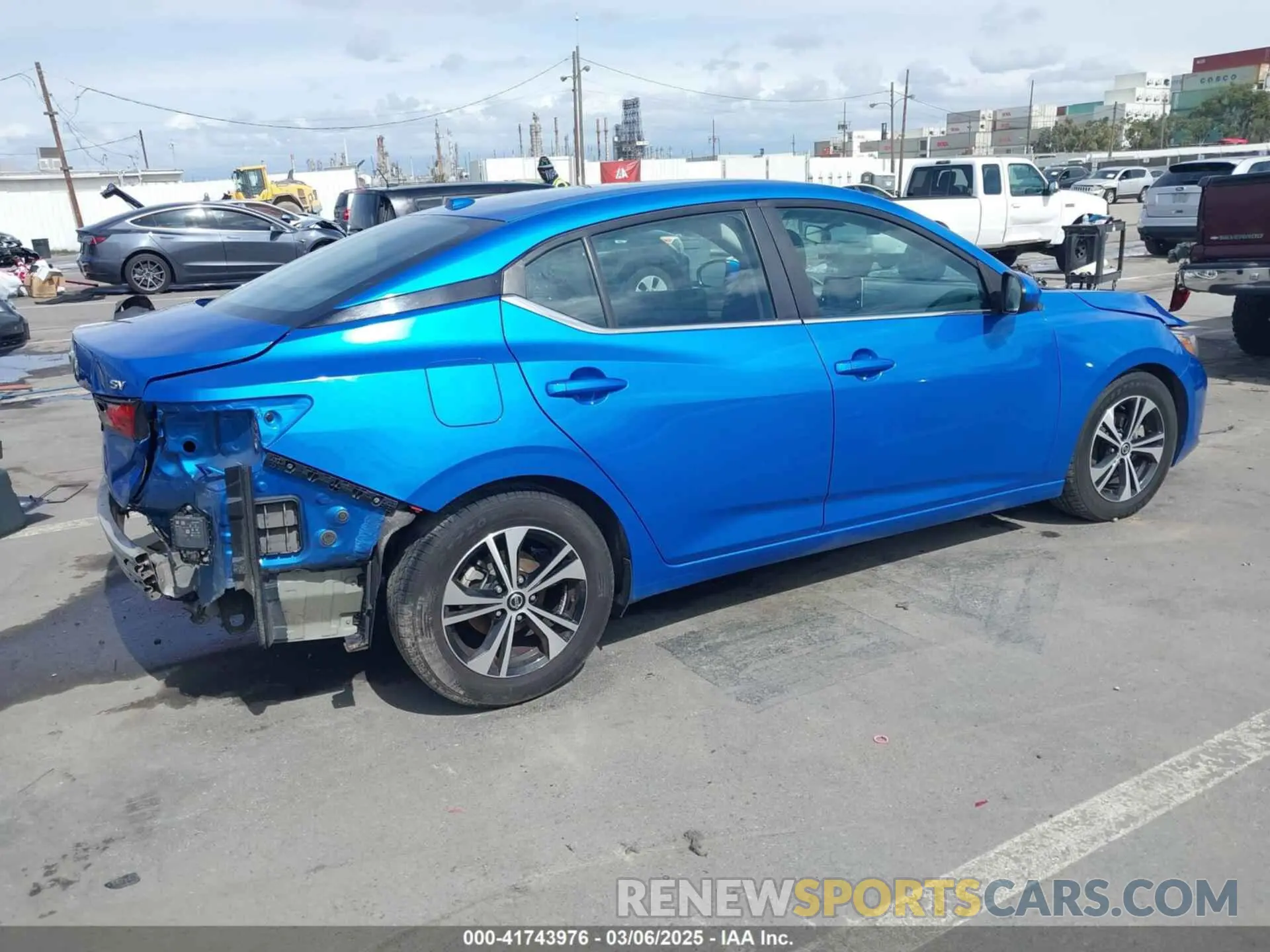 4 Фотография поврежденного автомобиля 3N1AB8CV4MY223614 NISSAN SENTRA 2021