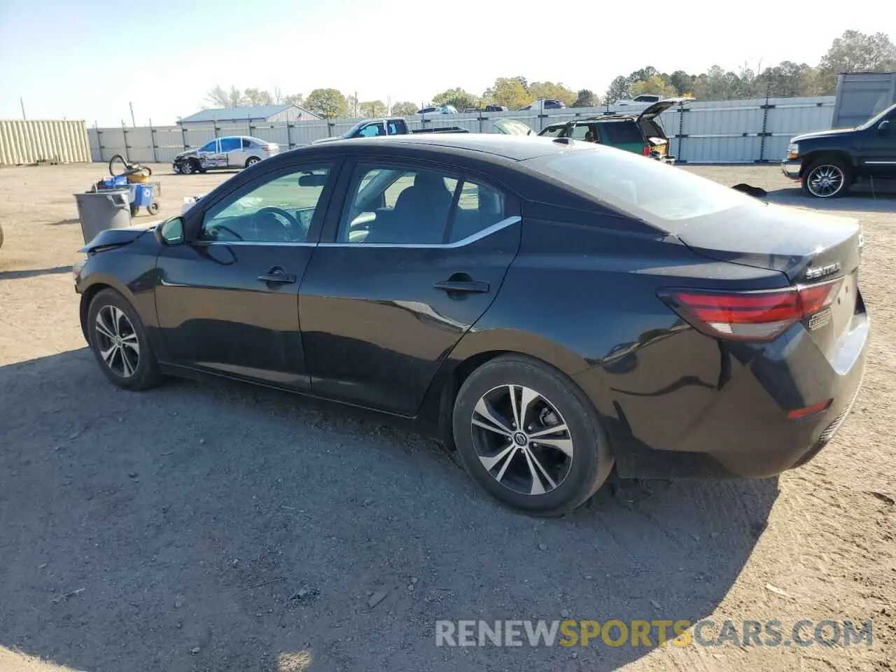 2 Photograph of a damaged car 3N1AB8CV4MY225251 NISSAN SENTRA 2021