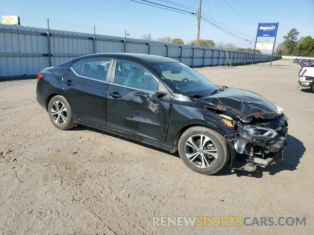 4 Photograph of a damaged car 3N1AB8CV4MY225251 NISSAN SENTRA 2021