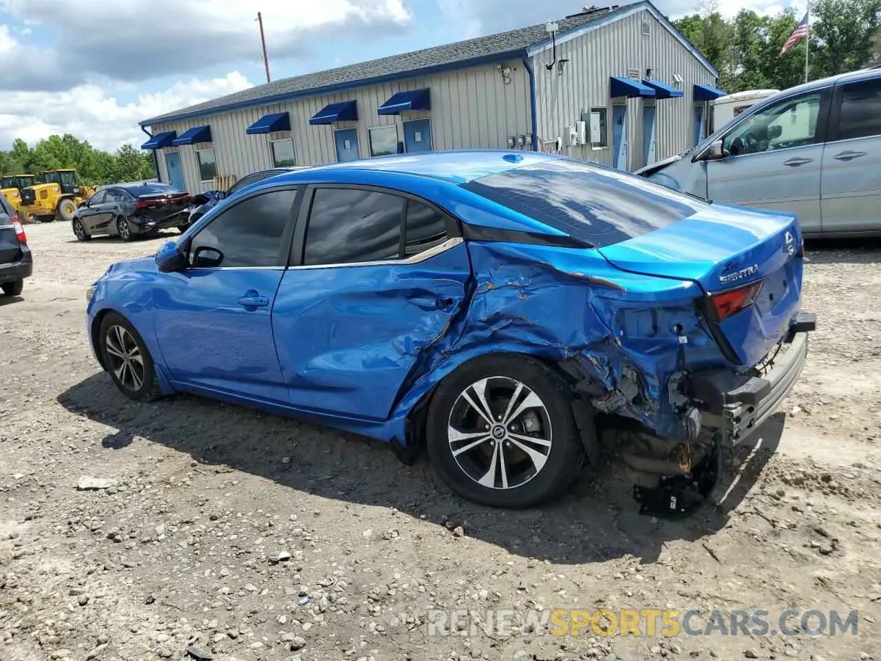 2 Фотография поврежденного автомобиля 3N1AB8CV4MY226206 NISSAN SENTRA 2021