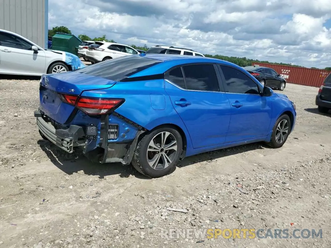 3 Фотография поврежденного автомобиля 3N1AB8CV4MY226206 NISSAN SENTRA 2021