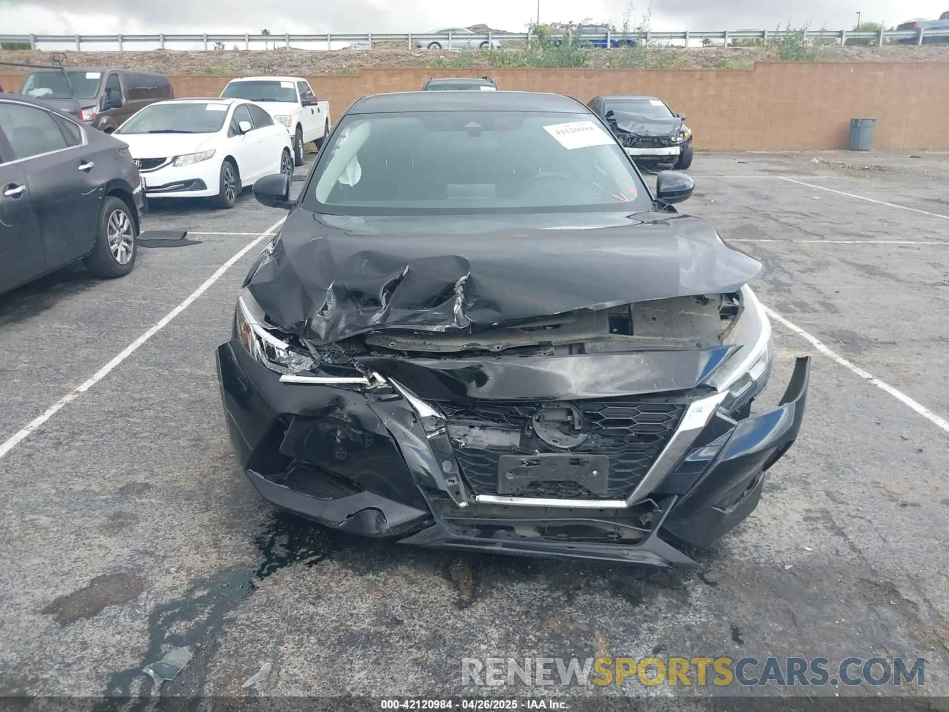 12 Фотография поврежденного автомобиля 3N1AB8CV4MY230305 NISSAN SENTRA 2021
