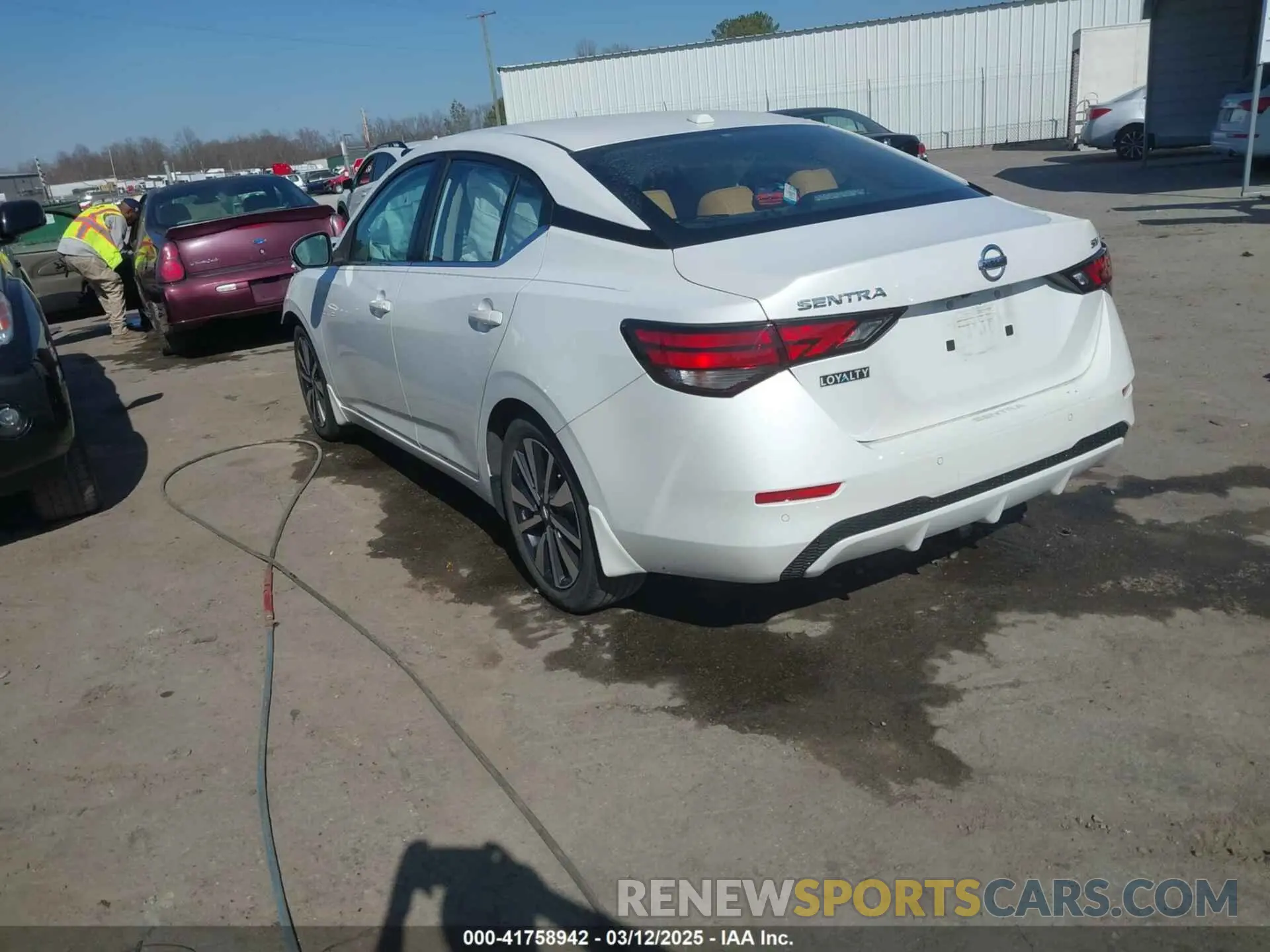 3 Photograph of a damaged car 3N1AB8CV4MY230949 NISSAN SENTRA 2021