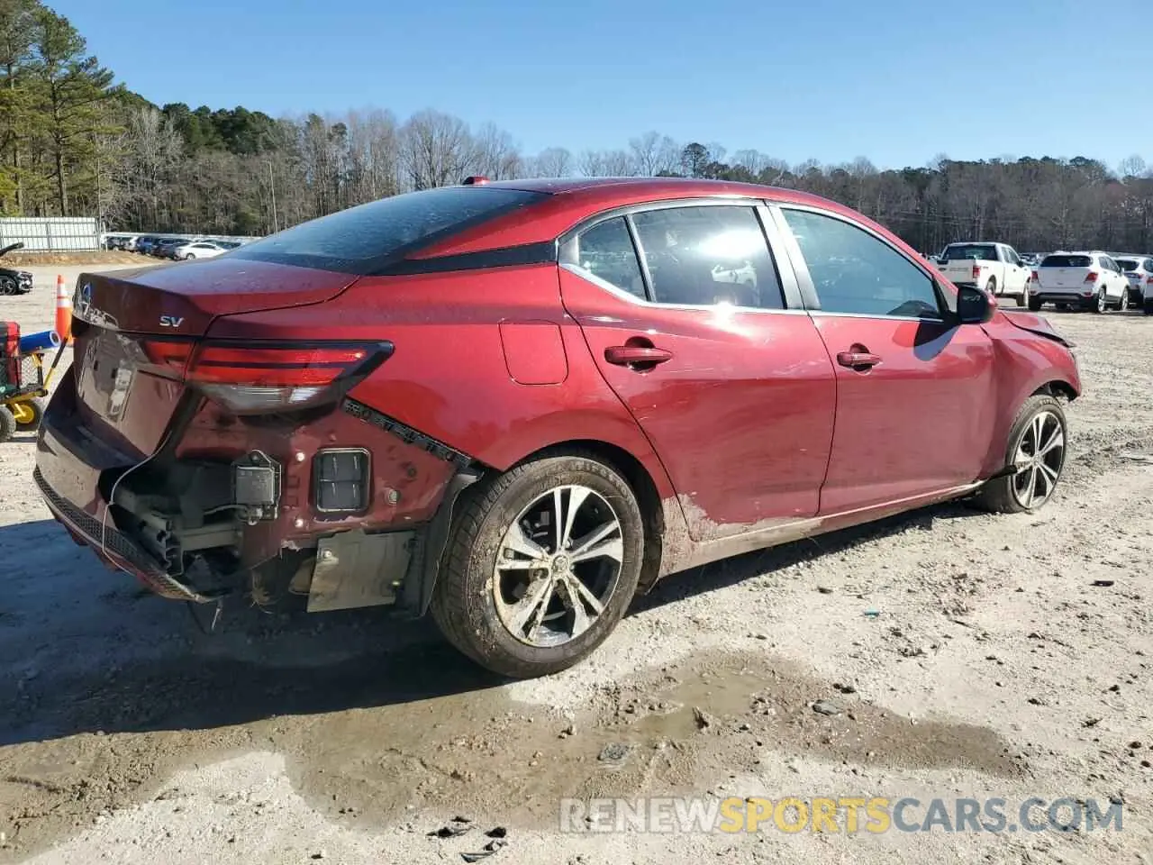 3 Photograph of a damaged car 3N1AB8CV4MY235214 NISSAN SENTRA 2021