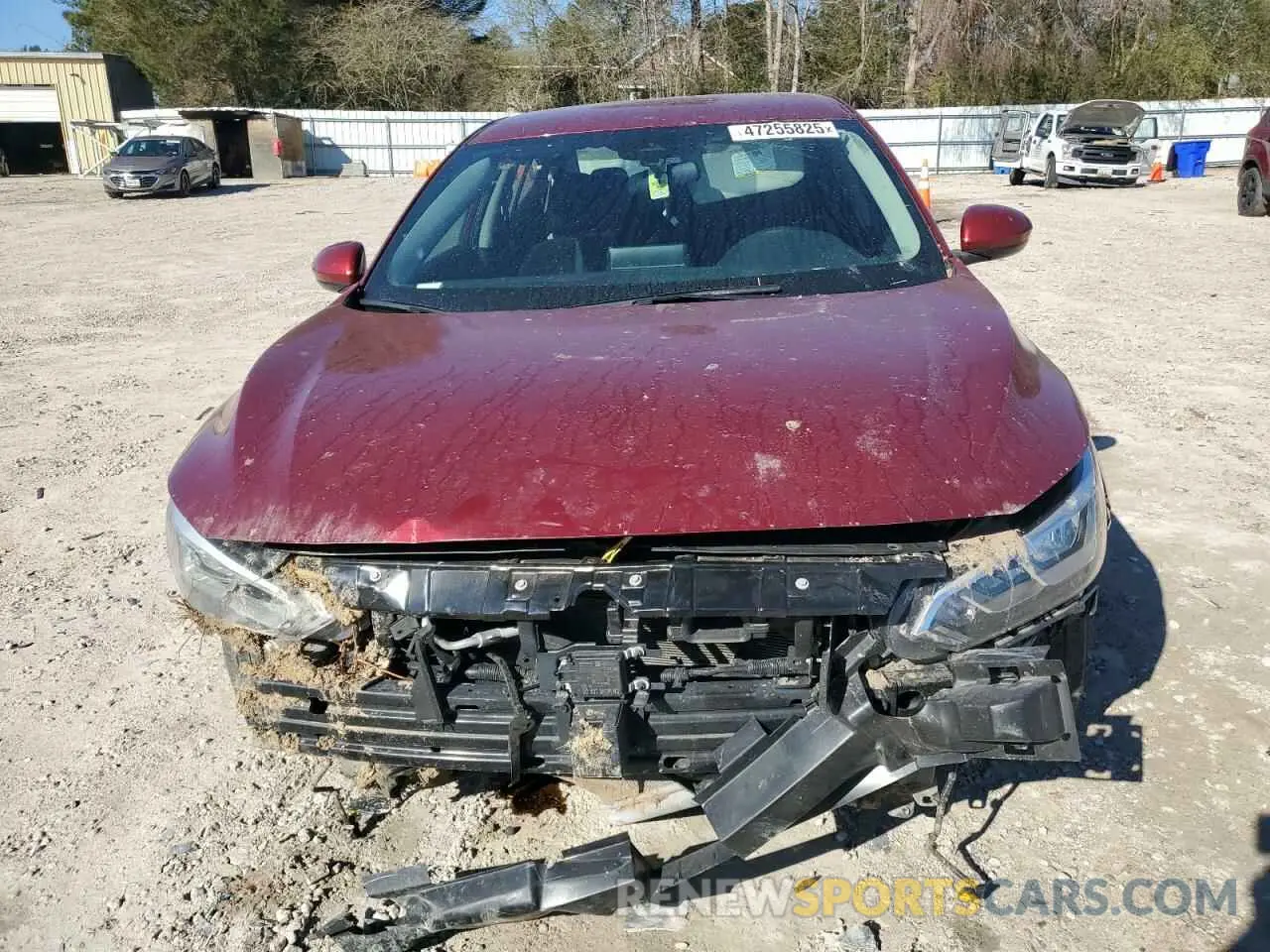 5 Photograph of a damaged car 3N1AB8CV4MY235214 NISSAN SENTRA 2021