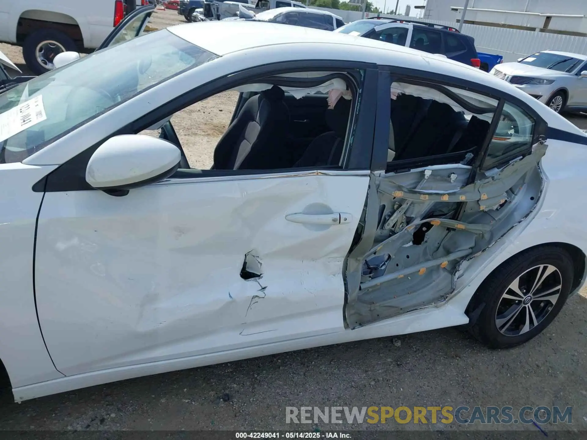 6 Фотография поврежденного автомобиля 3N1AB8CV4MY242440 NISSAN SENTRA 2021
