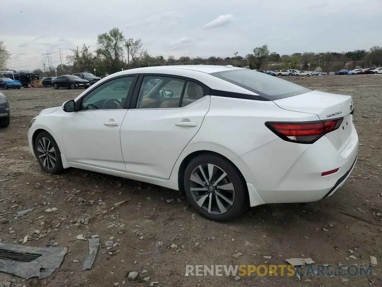 2 Photograph of a damaged car 3N1AB8CV4MY247010 NISSAN SENTRA 2021