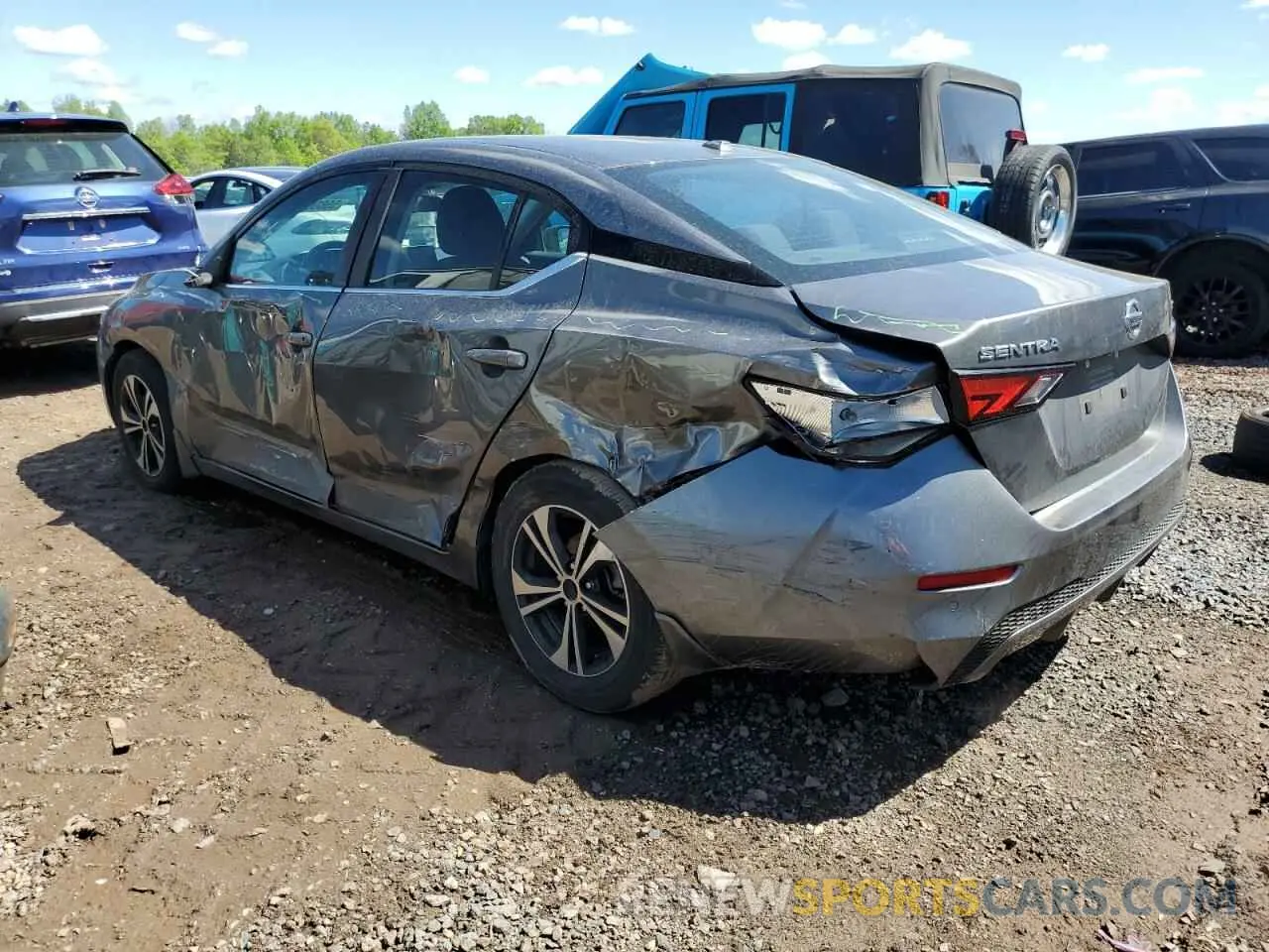 2 Фотография поврежденного автомобиля 3N1AB8CV4MY257939 NISSAN SENTRA 2021