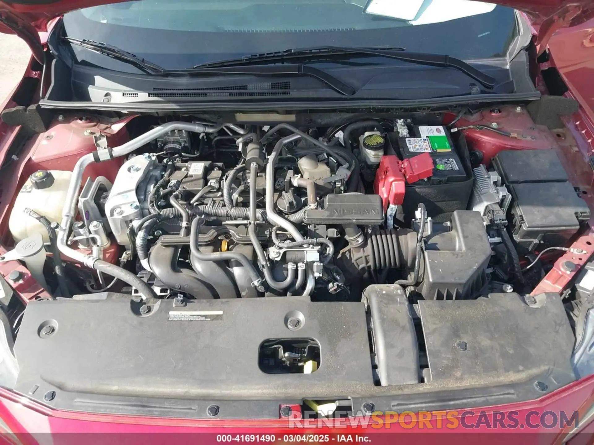 10 Фотография поврежденного автомобиля 3N1AB8CV4MY267872 NISSAN SENTRA 2021