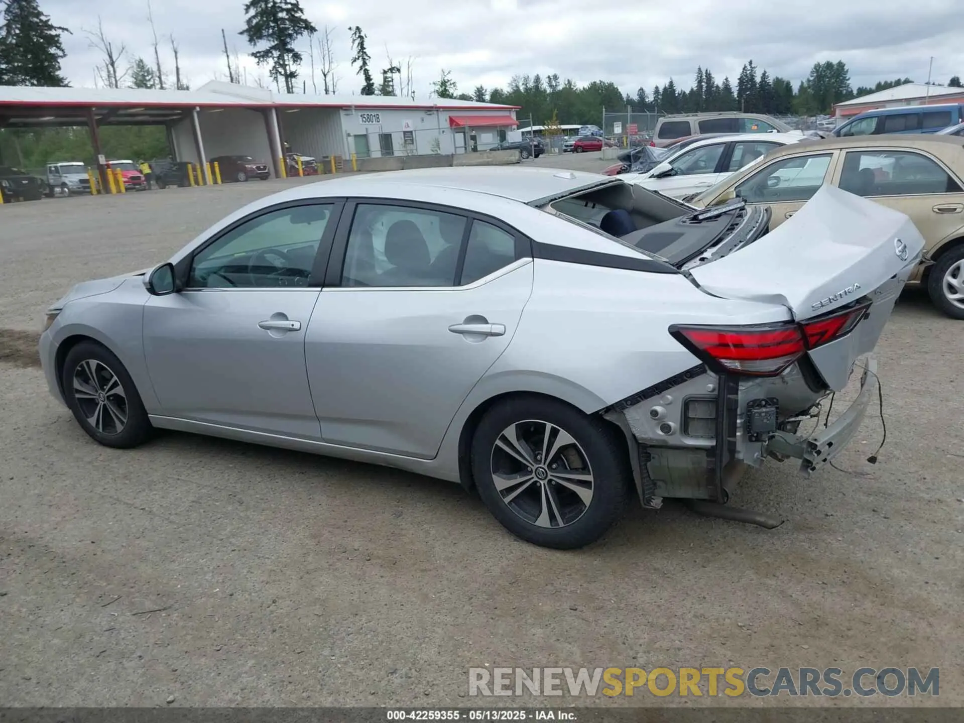 15 Photograph of a damaged car 3N1AB8CV4MY286776 NISSAN SENTRA 2021