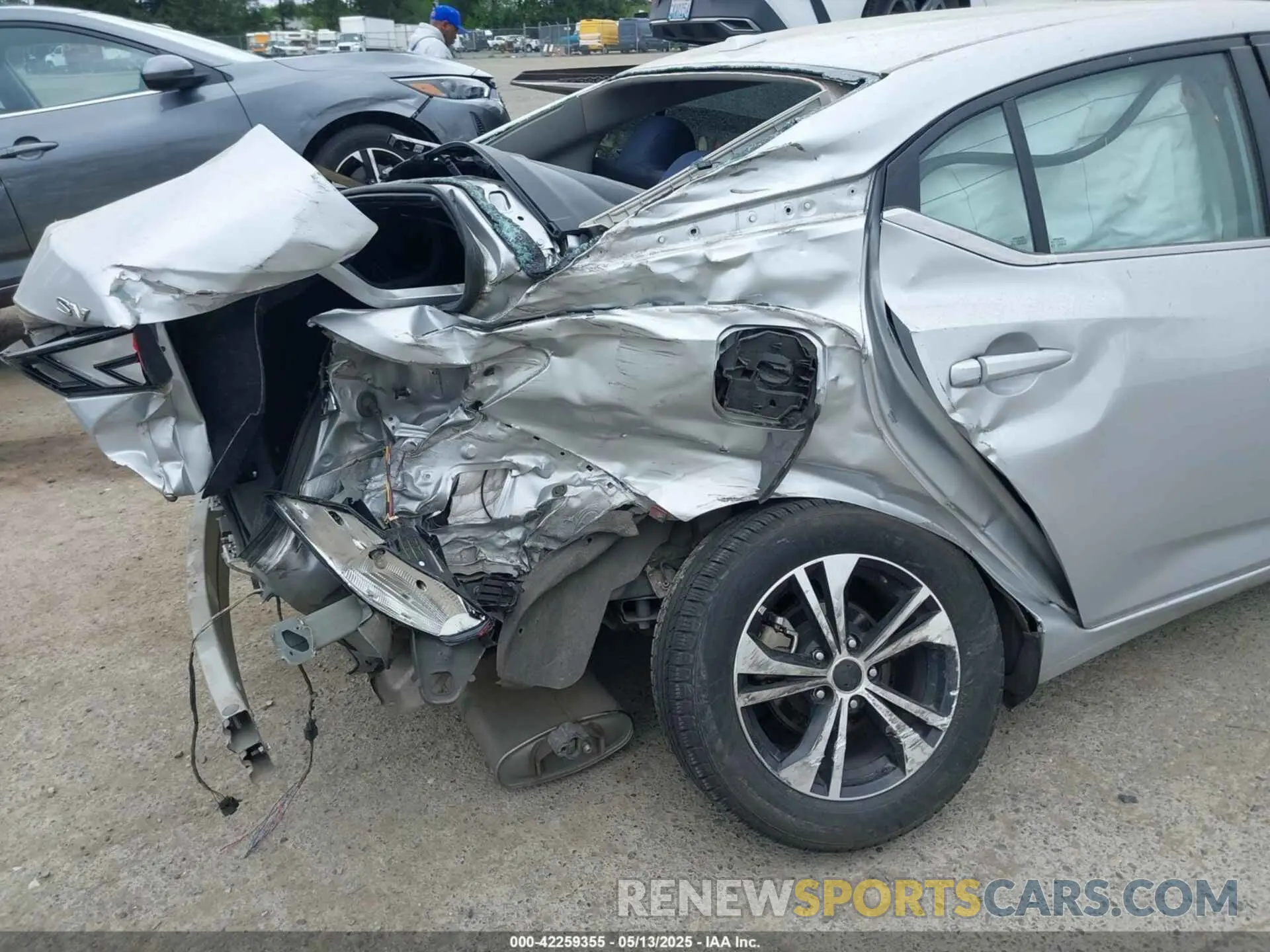 6 Photograph of a damaged car 3N1AB8CV4MY286776 NISSAN SENTRA 2021