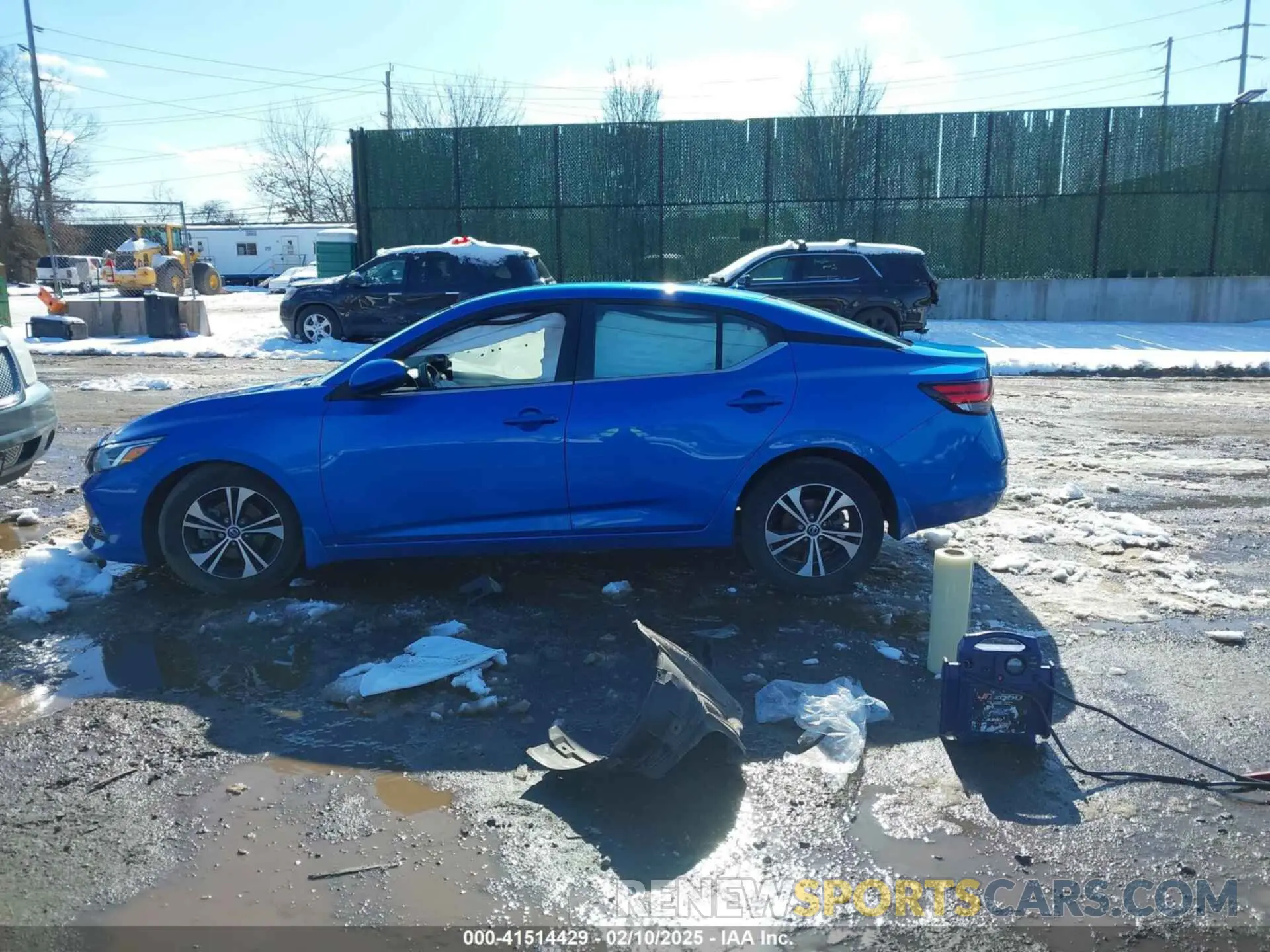 14 Photograph of a damaged car 3N1AB8CV4MY292495 NISSAN SENTRA 2021