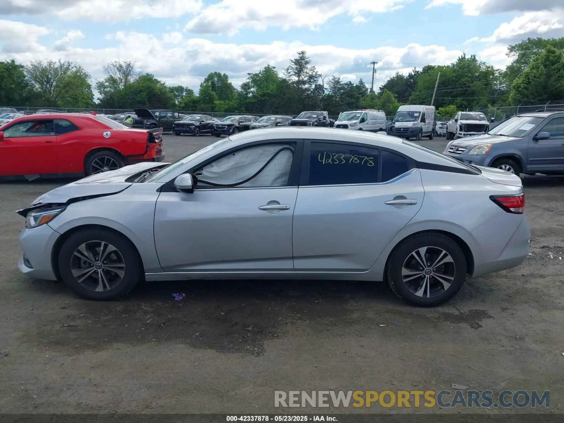 15 Photograph of a damaged car 3N1AB8CV4MY293551 NISSAN SENTRA 2021
